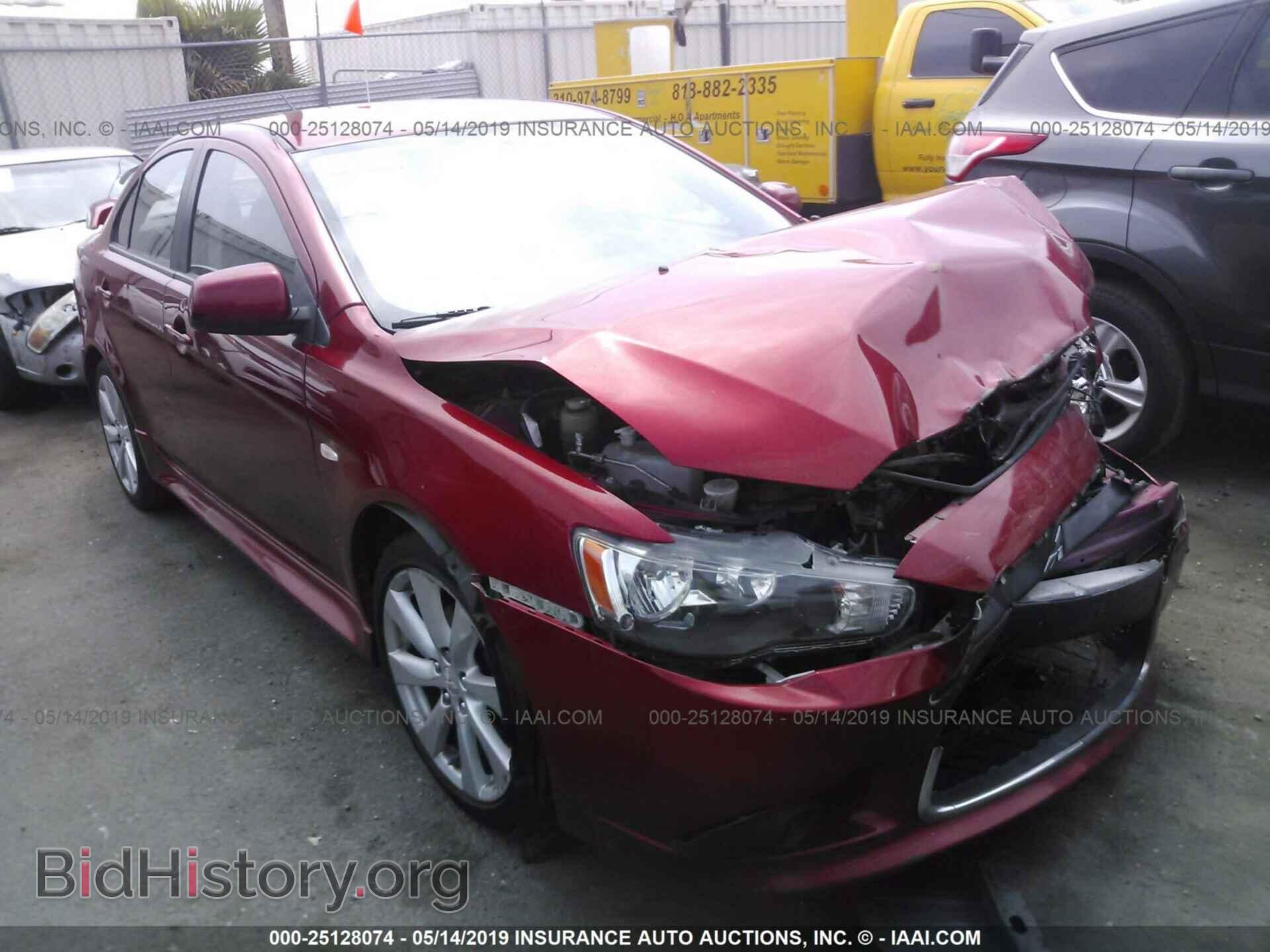 Photo JA32U8FW2CU014372 - MITSUBISHI LANCER 2012