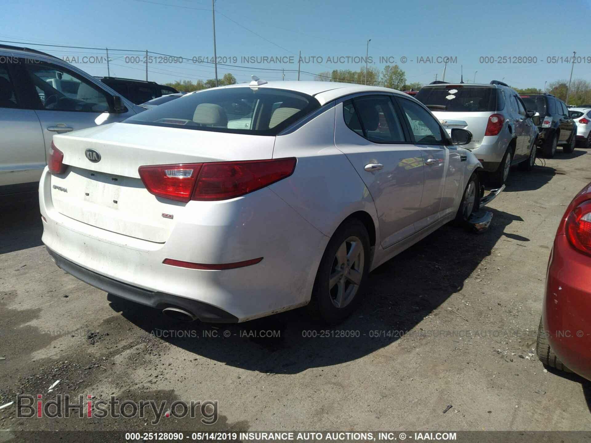 2015 KIA OPTIMA - VIN: KNAGM4A70F5626212 - Фото 4