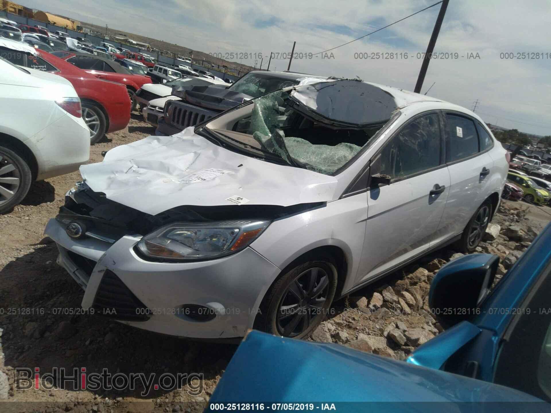2014 FORD FOCUS - VIN: 1FADP3E24EL373000 - Фото 2