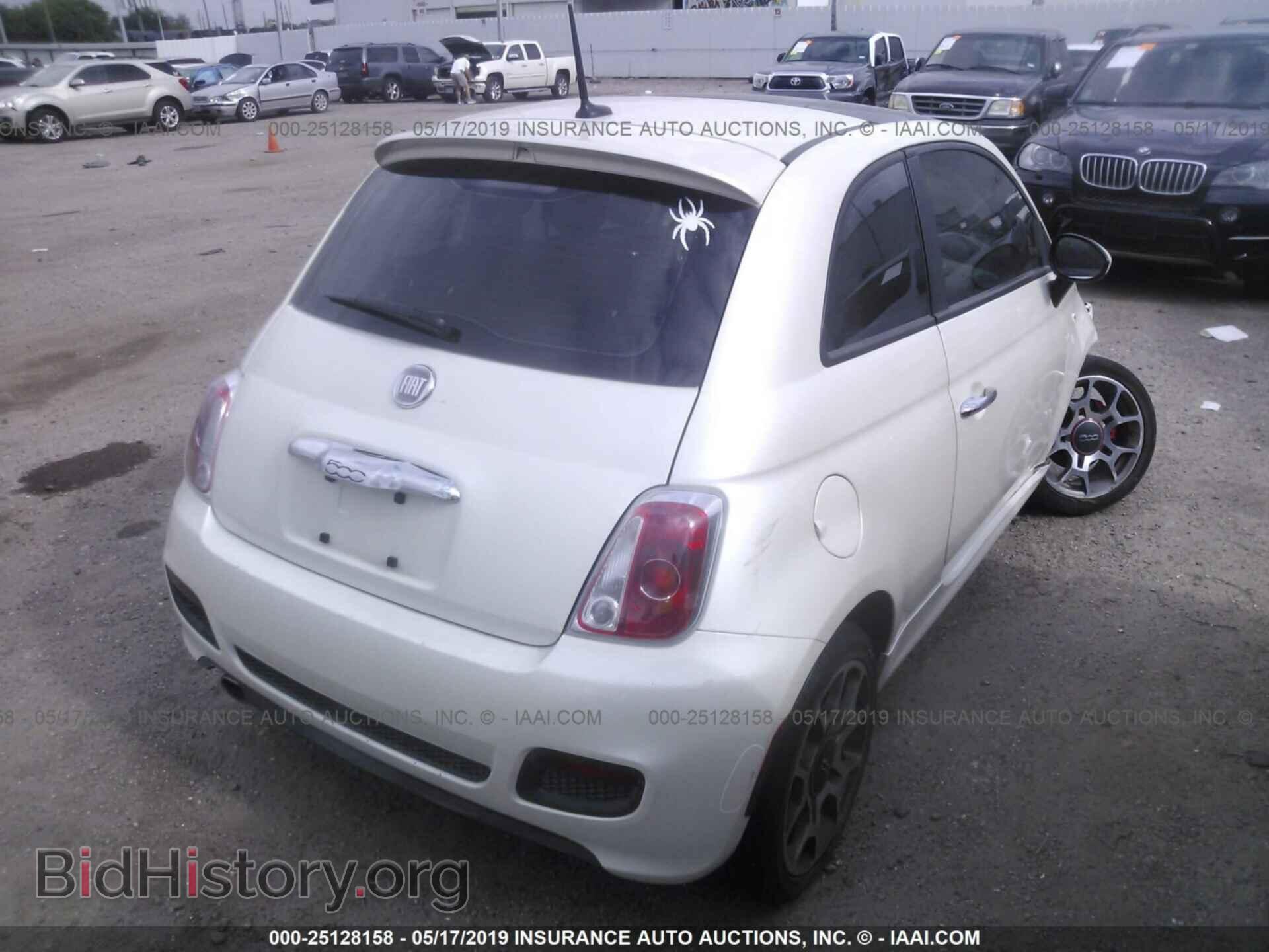 2012 FIAT 500 - VIN: 3C3CFFBR8CT344259 - Фото 4