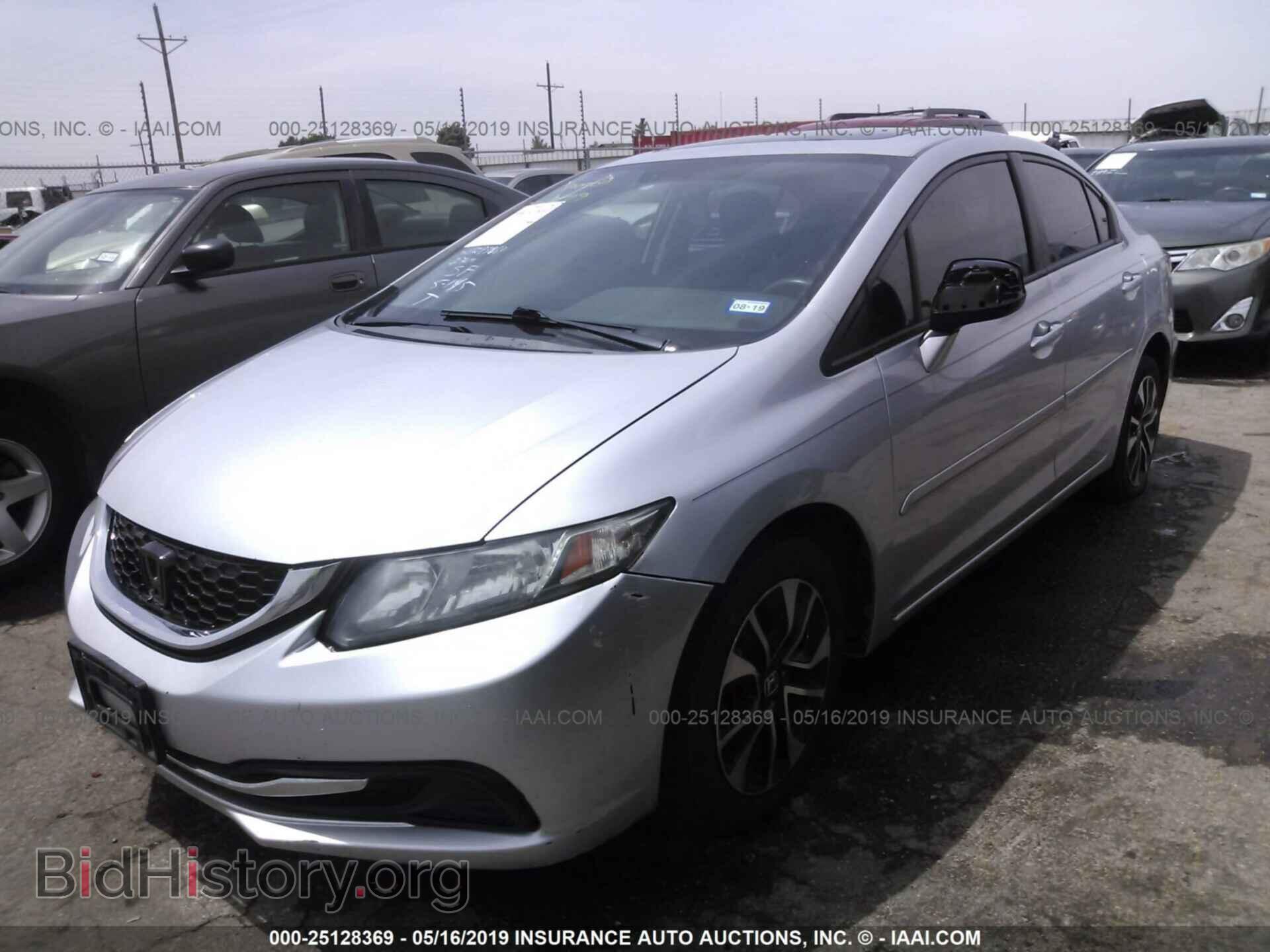 2013 HONDA CIVIC - VIN: 2HGFB2F82DH545195 - Фото 2