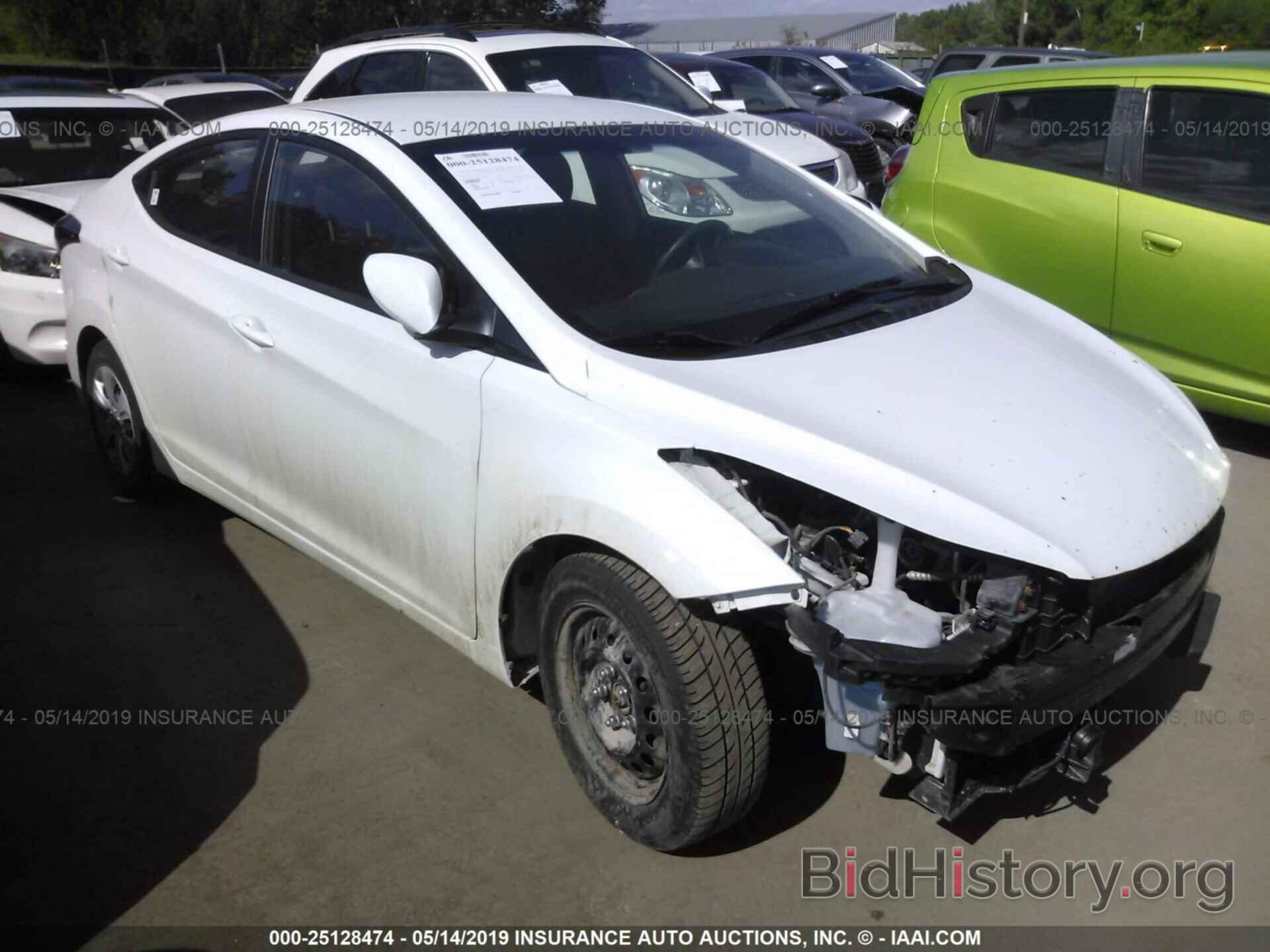 Photo 5NPDH4AE8GH699337 - HYUNDAI ELANTRA 2016