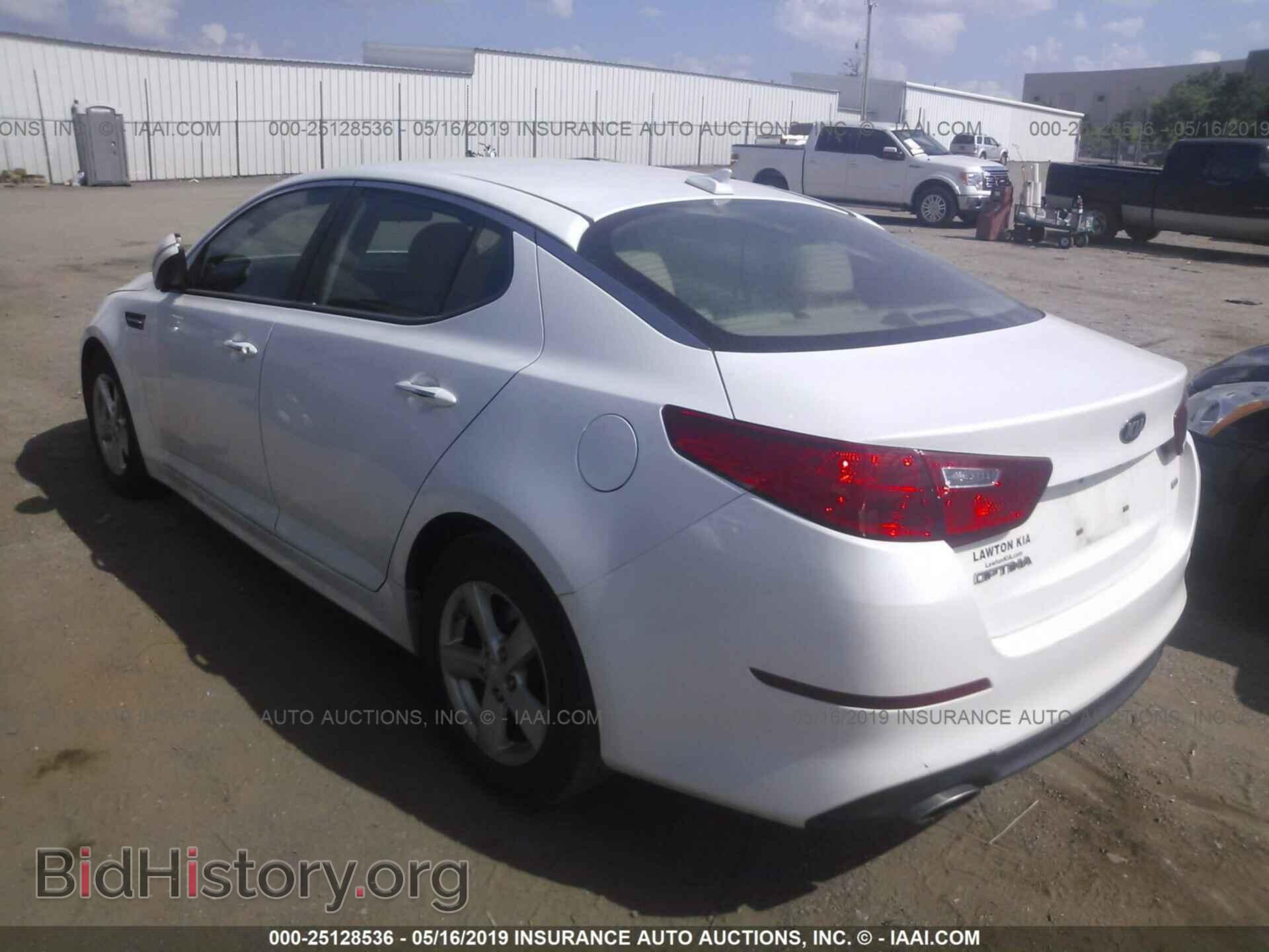 2015 KIA OPTIMA - VIN: KNAGM4A74F5555130 - Фото 3