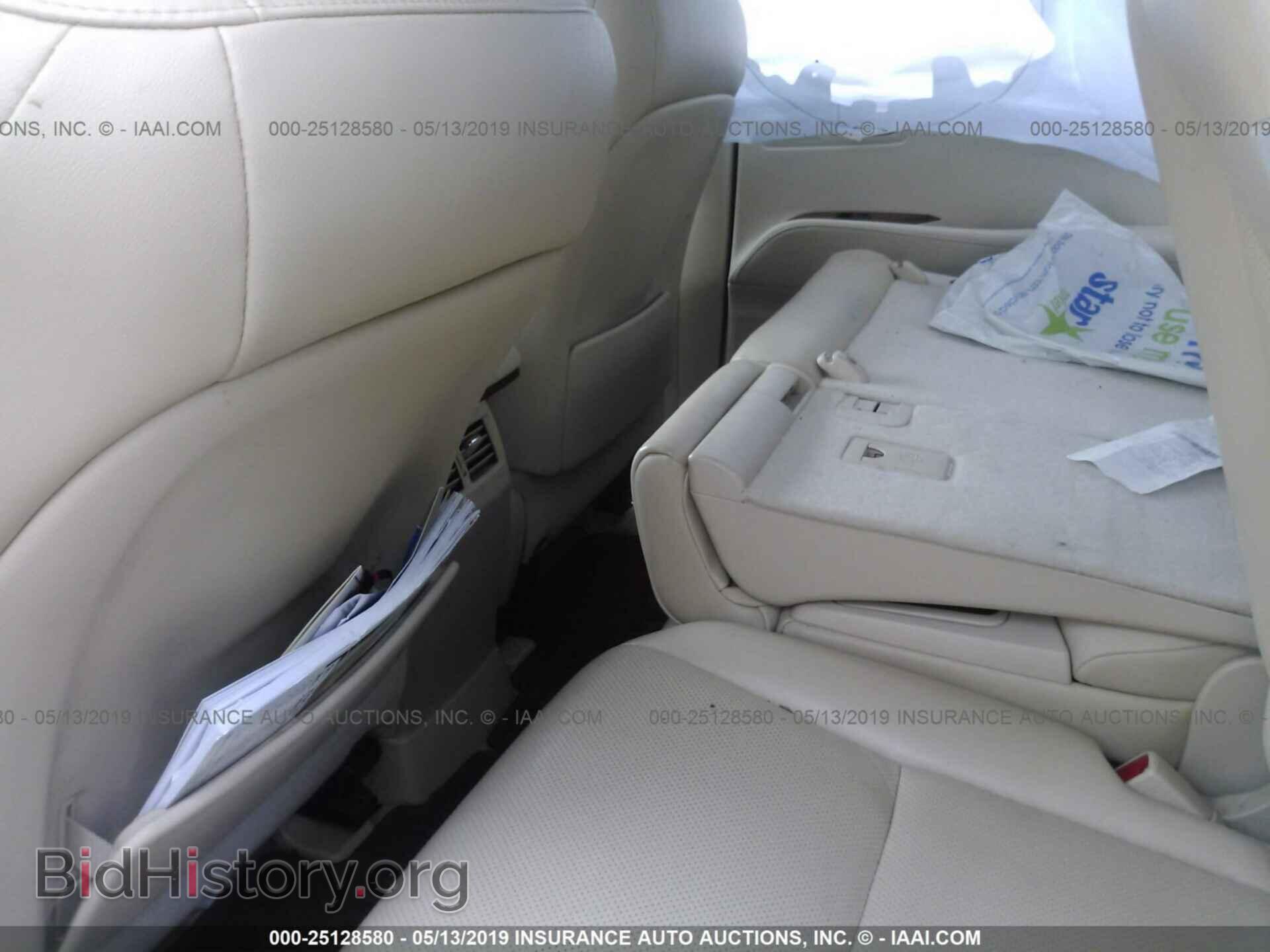2012 LEXUS RX - VIN: 2T2BK1BA3CC124896 - Фото 8