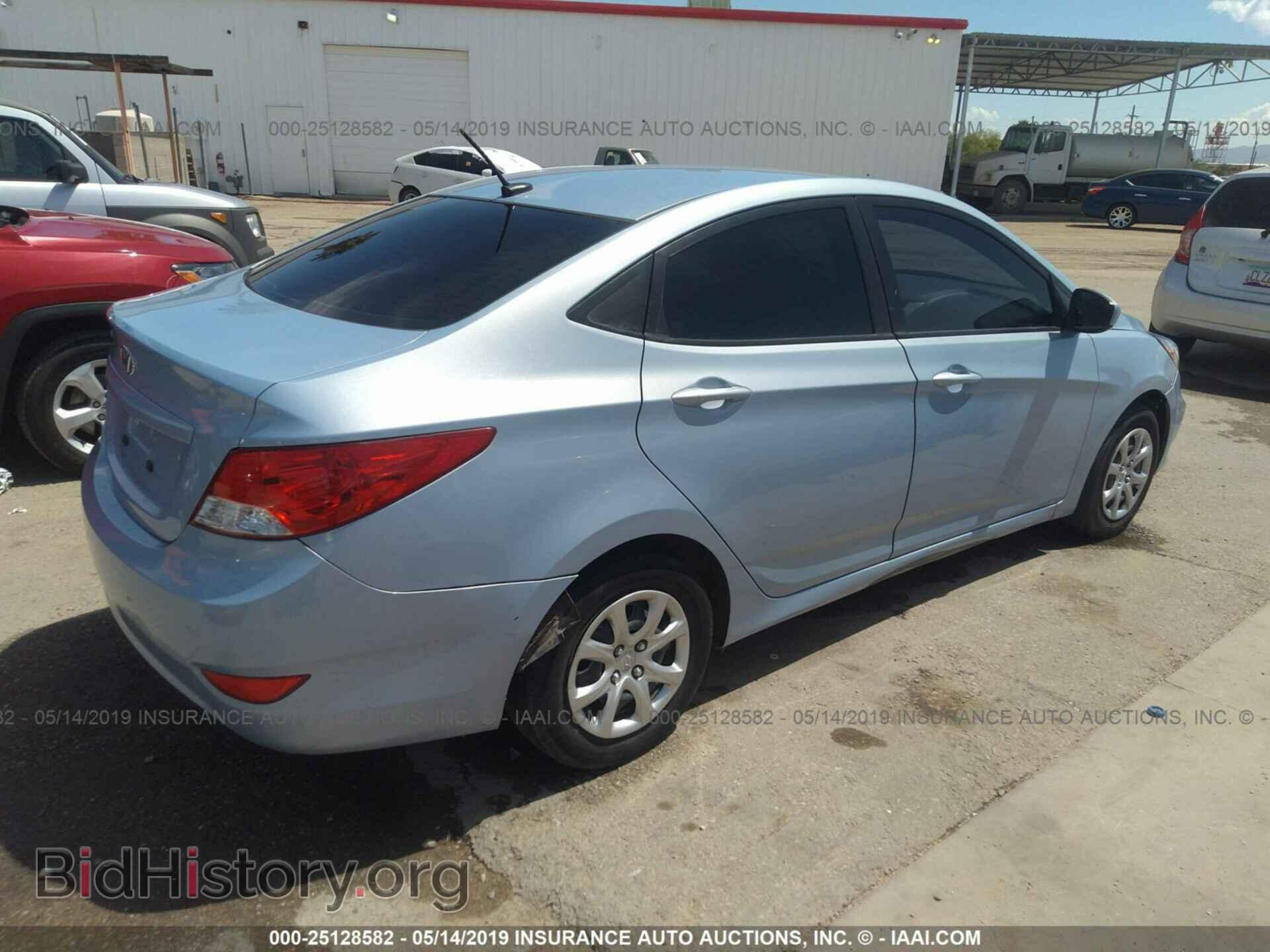 2013 HYUNDAI ACCENT - VIN: KMHCT4AE0DU543865 - Фото 4