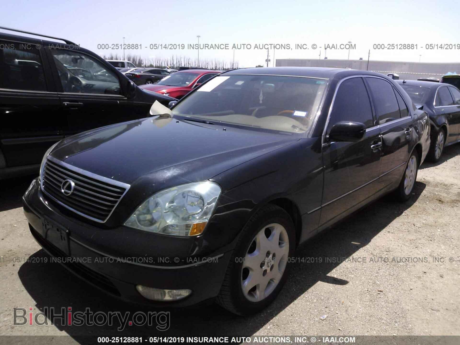 2003 LEXUS LS - VIN: JTHBN30F930101668 - Фото 2