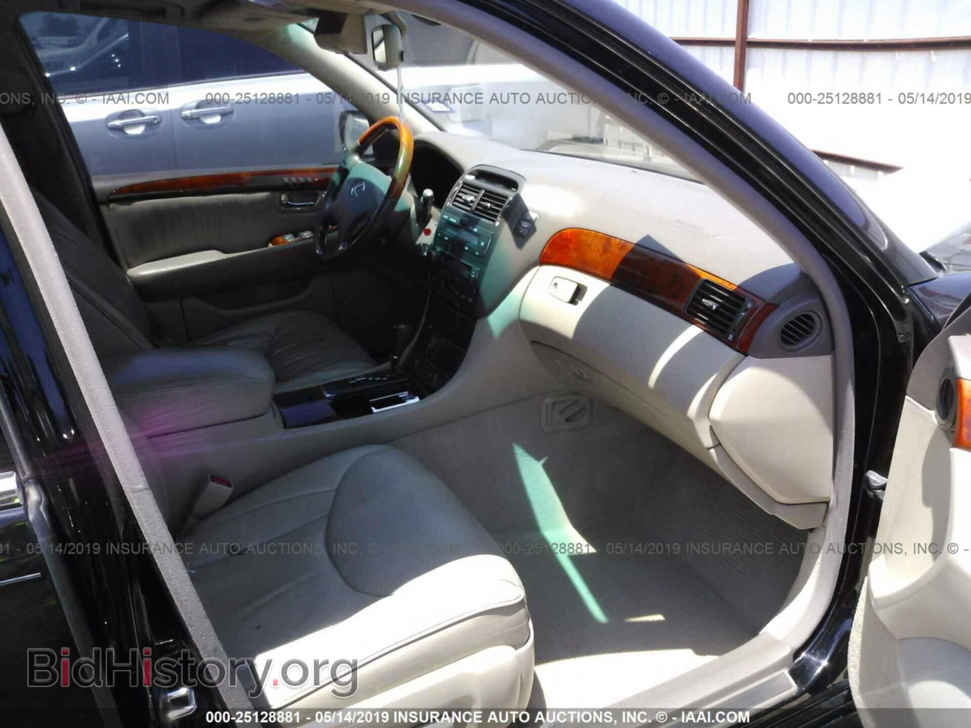 2003 LEXUS LS - VIN: JTHBN30F930101668 - Фото 5