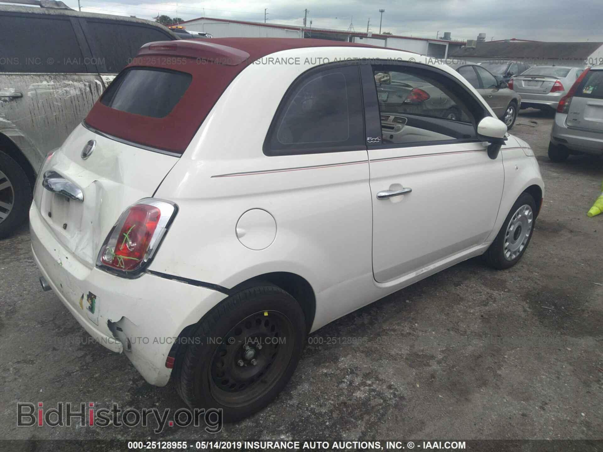 2012 FIAT 500 - VIN: 3C3CFFDR6CT223498 - Фото 4