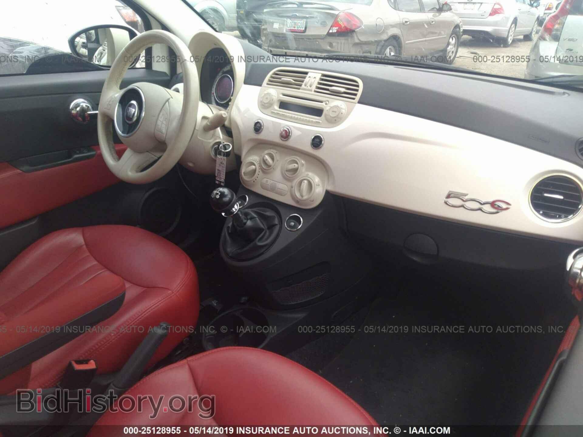 2012 FIAT 500 - VIN: 3C3CFFDR6CT223498 - Фото 5
