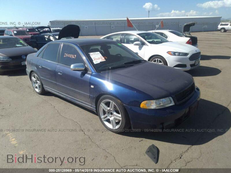 2000 Audi S4 2.7 Quattro (VIN WAUDD68D9YA062421) — photo 1 of 10, IAAI, damage: front end