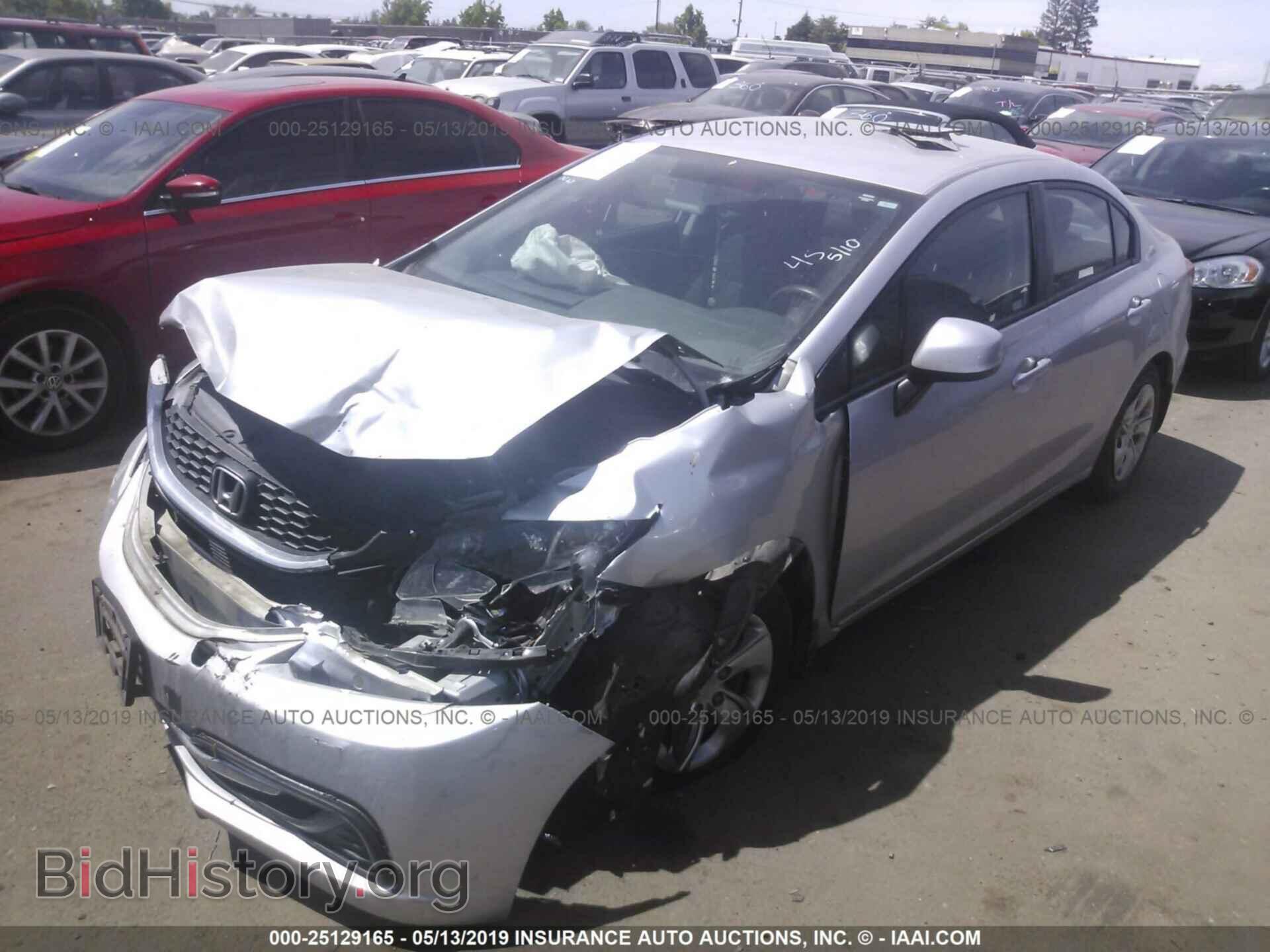 2013 HONDA CIVIC - VIN: 2HGFB2F53DH602266 - Фото 2