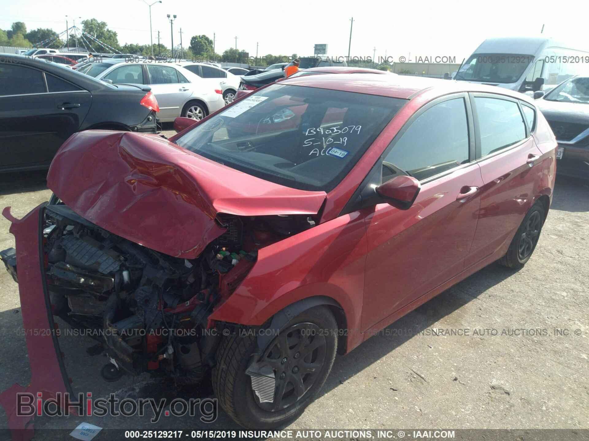 2014 HYUNDAI ACCENT - VIN: KMHCT5AE0EU158779 - Фото 2