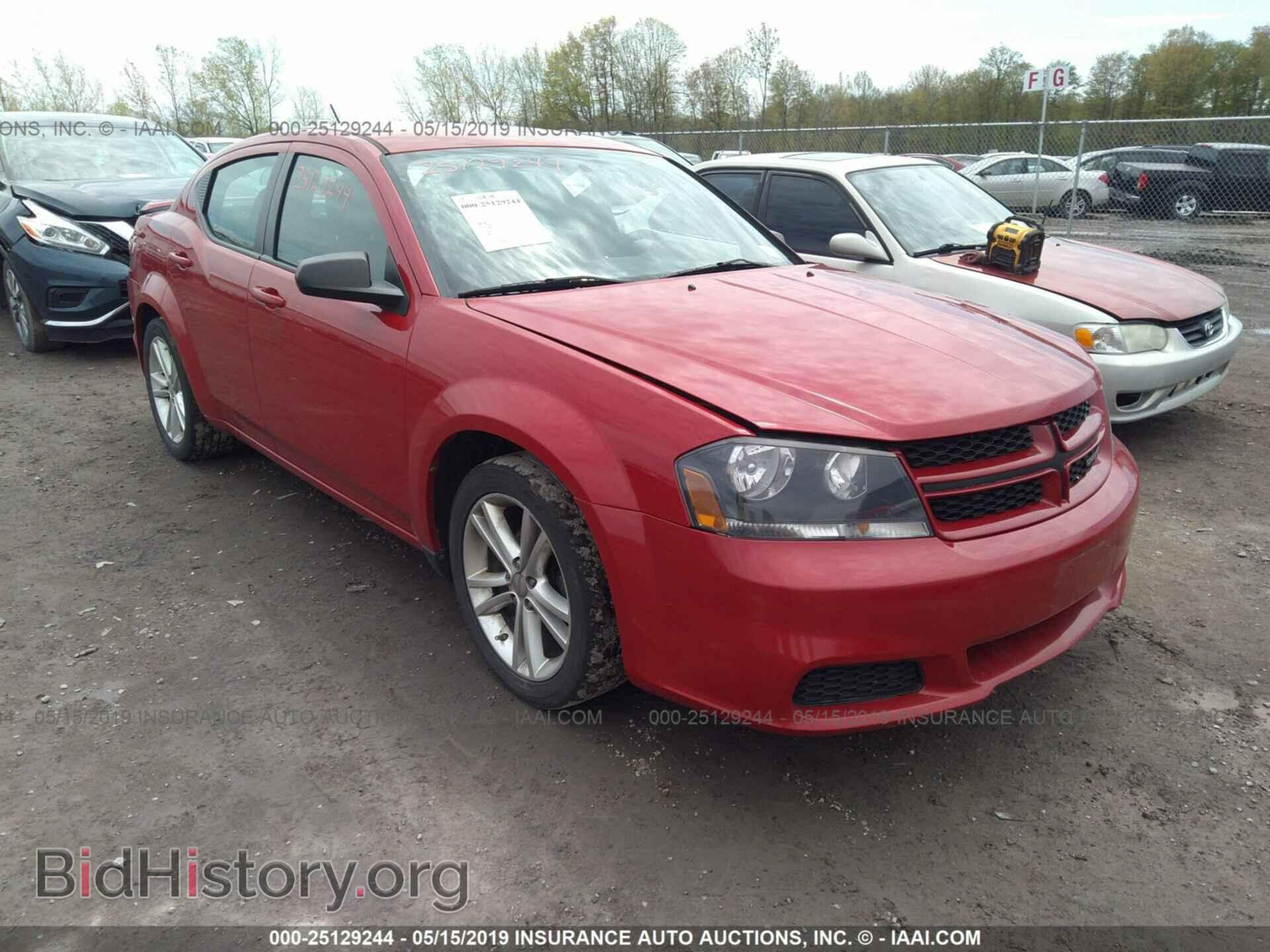 Photo 1C3CDZAG6DN750579 - DODGE AVENGER 2013