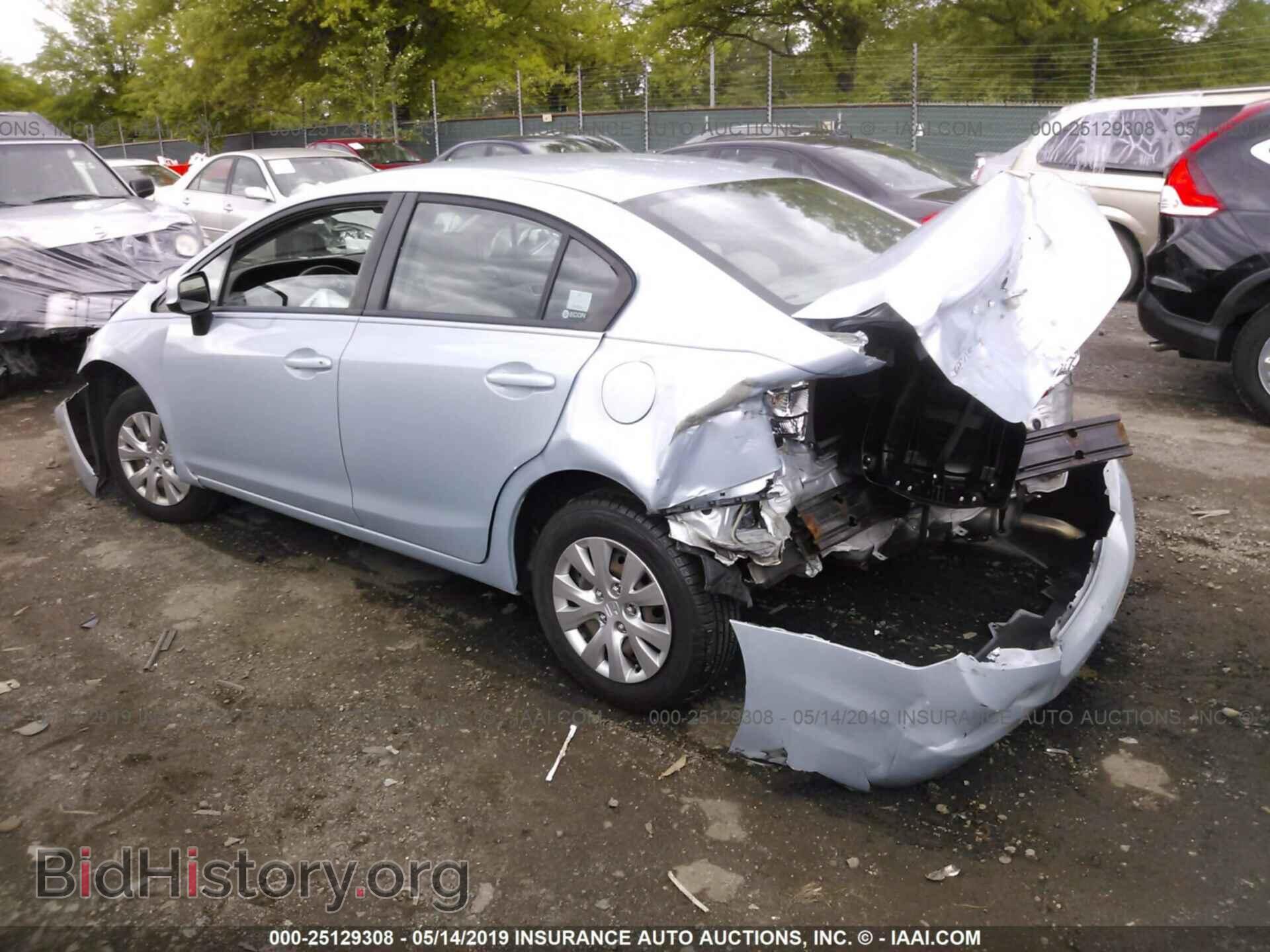 2012 HONDA CIVIC - VIN: 19XFB2F53CE330651 - Фото 3