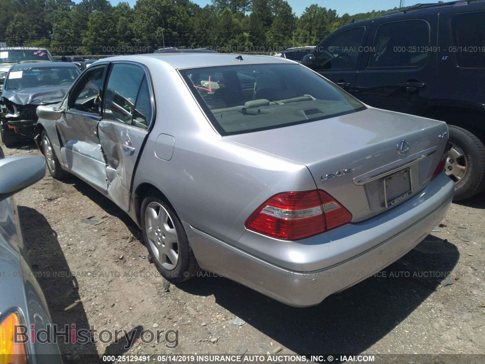 2004 LEXUS LS - VIN: JTHBN36F640138184 - Фото 5