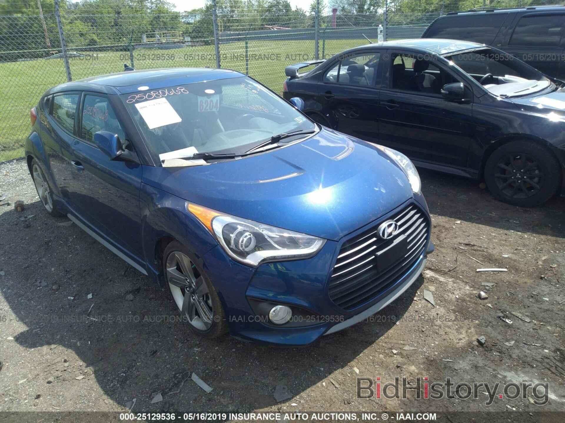 Photo KMHTC6AE2FU245459 - HYUNDAI VELOSTER 2015