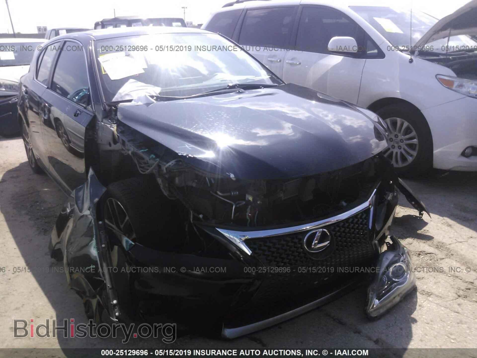 Фотография JTHKD5BH2F2239610 - LEXUS CT 2015