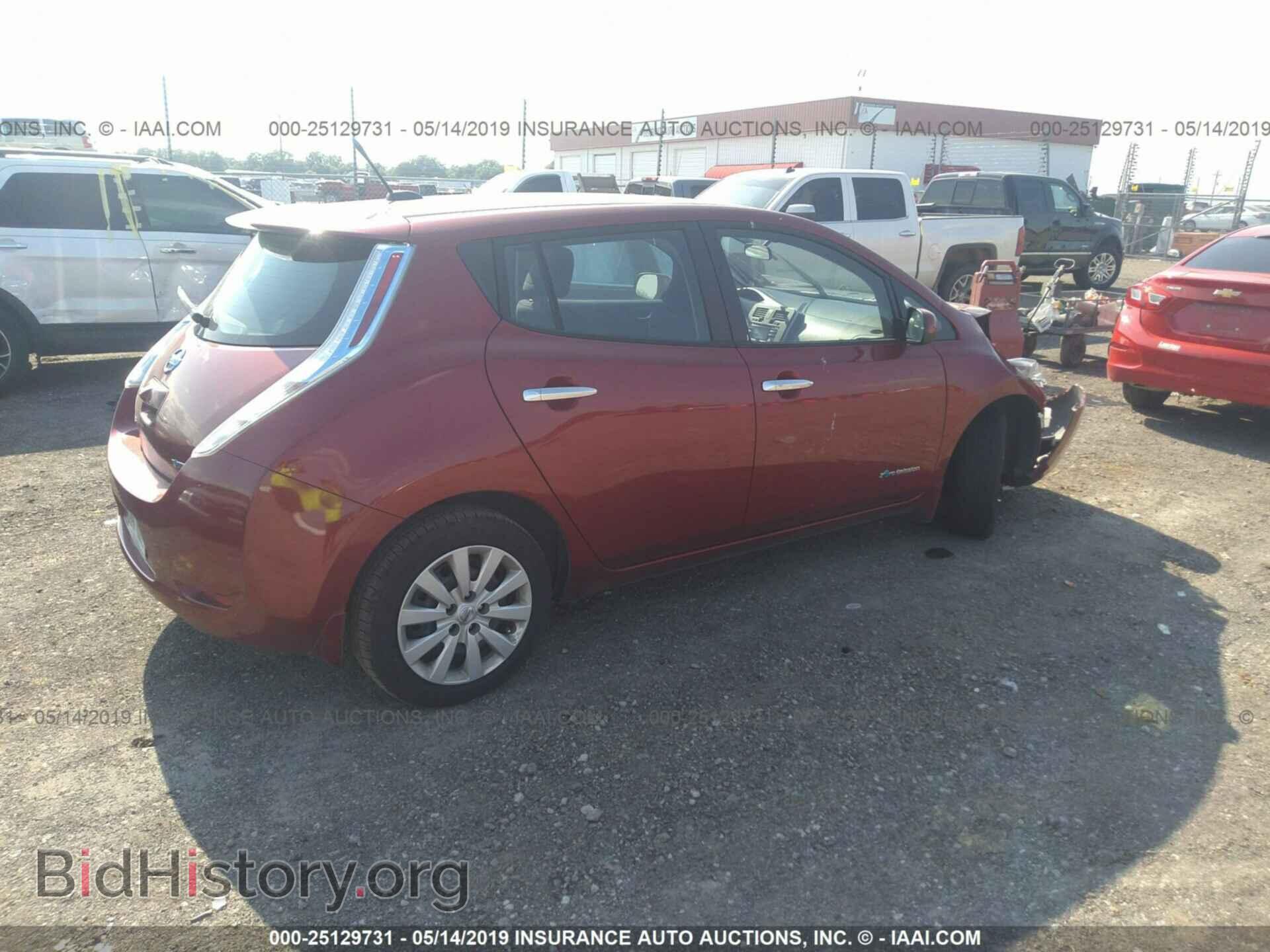 2014 NISSAN LEAF - VIN: 1N4AZ0CP5EC334779 - Фото 4