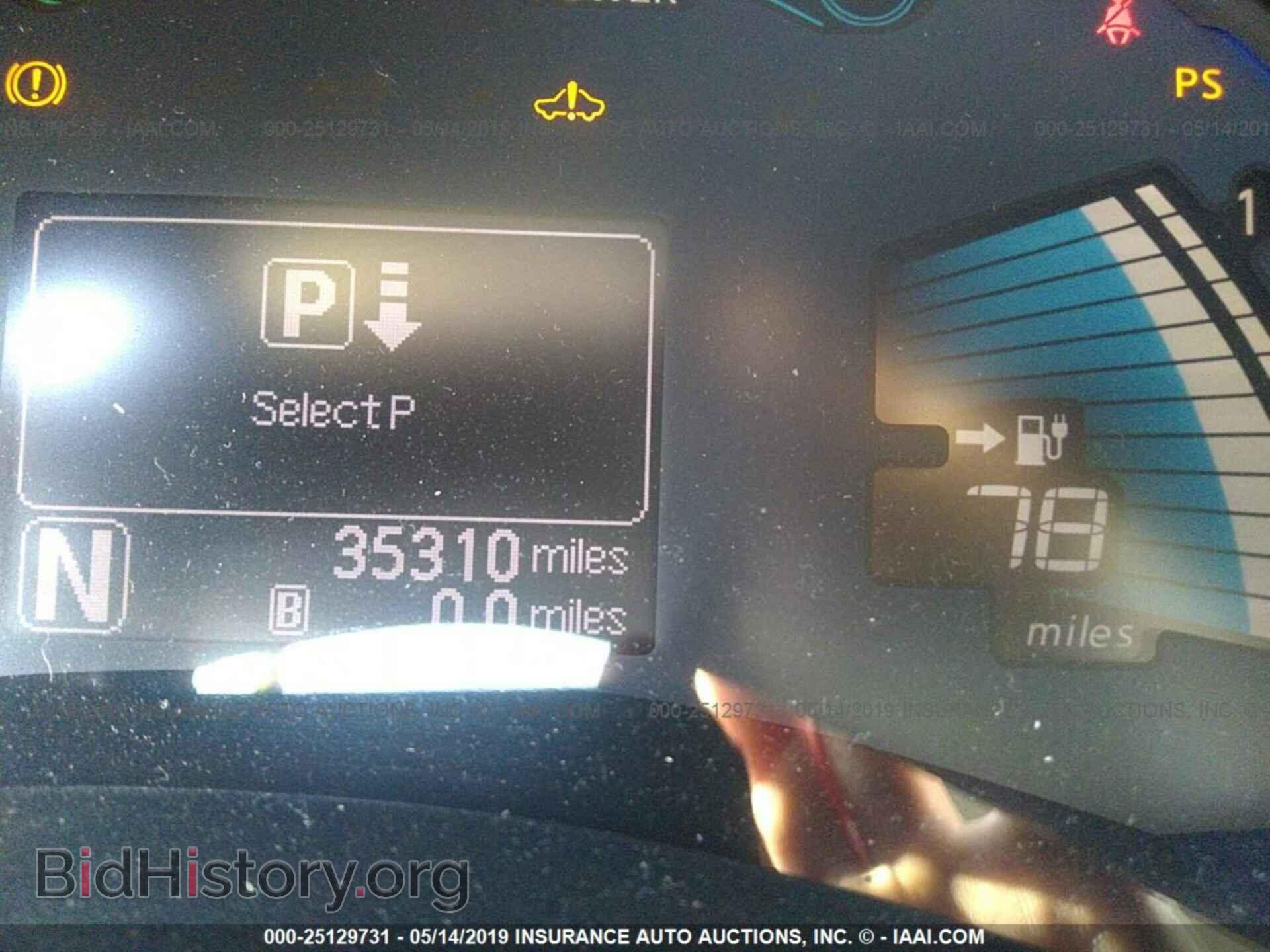 2014 NISSAN LEAF - VIN: 1N4AZ0CP5EC334779 - Фото 7