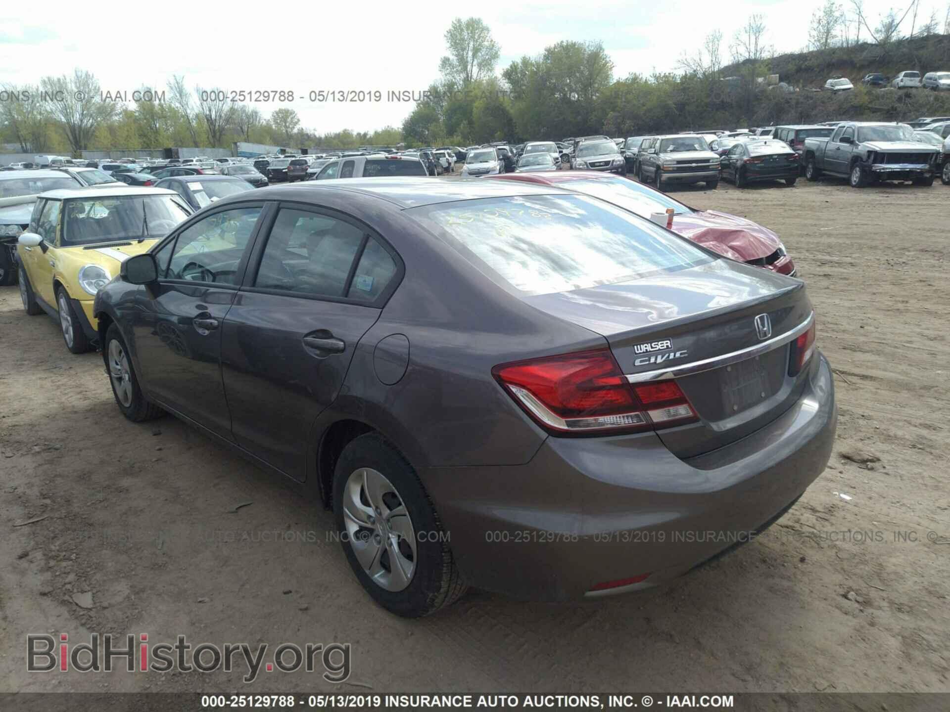 2013 HONDA CIVIC - VIN: 19XFB2F55DE090262 - Фото 3