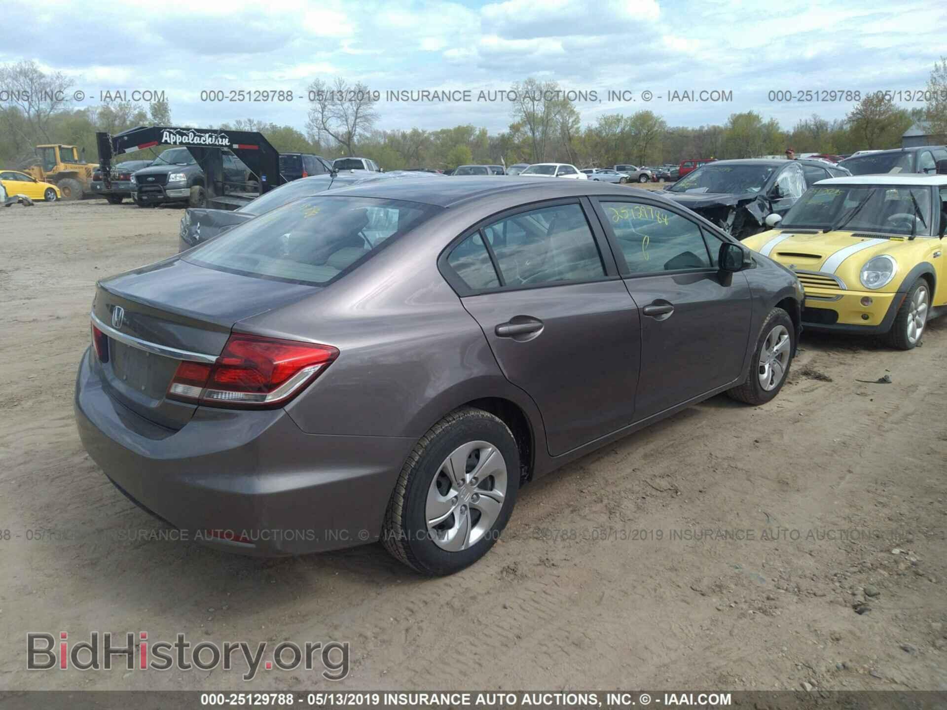 2013 HONDA CIVIC - VIN: 19XFB2F55DE090262 - Фото 4