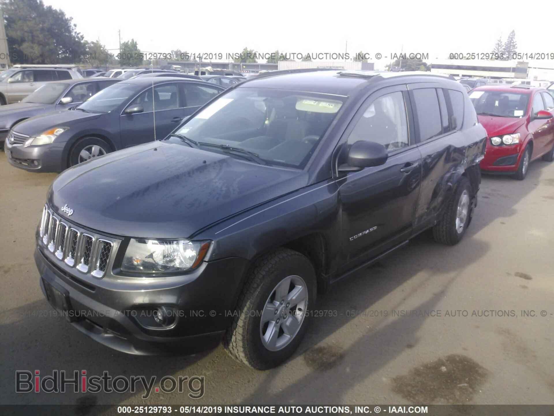 2014 JEEP COMPASS - VIN: 1C4NJCBA6ED777728 - Фото 2