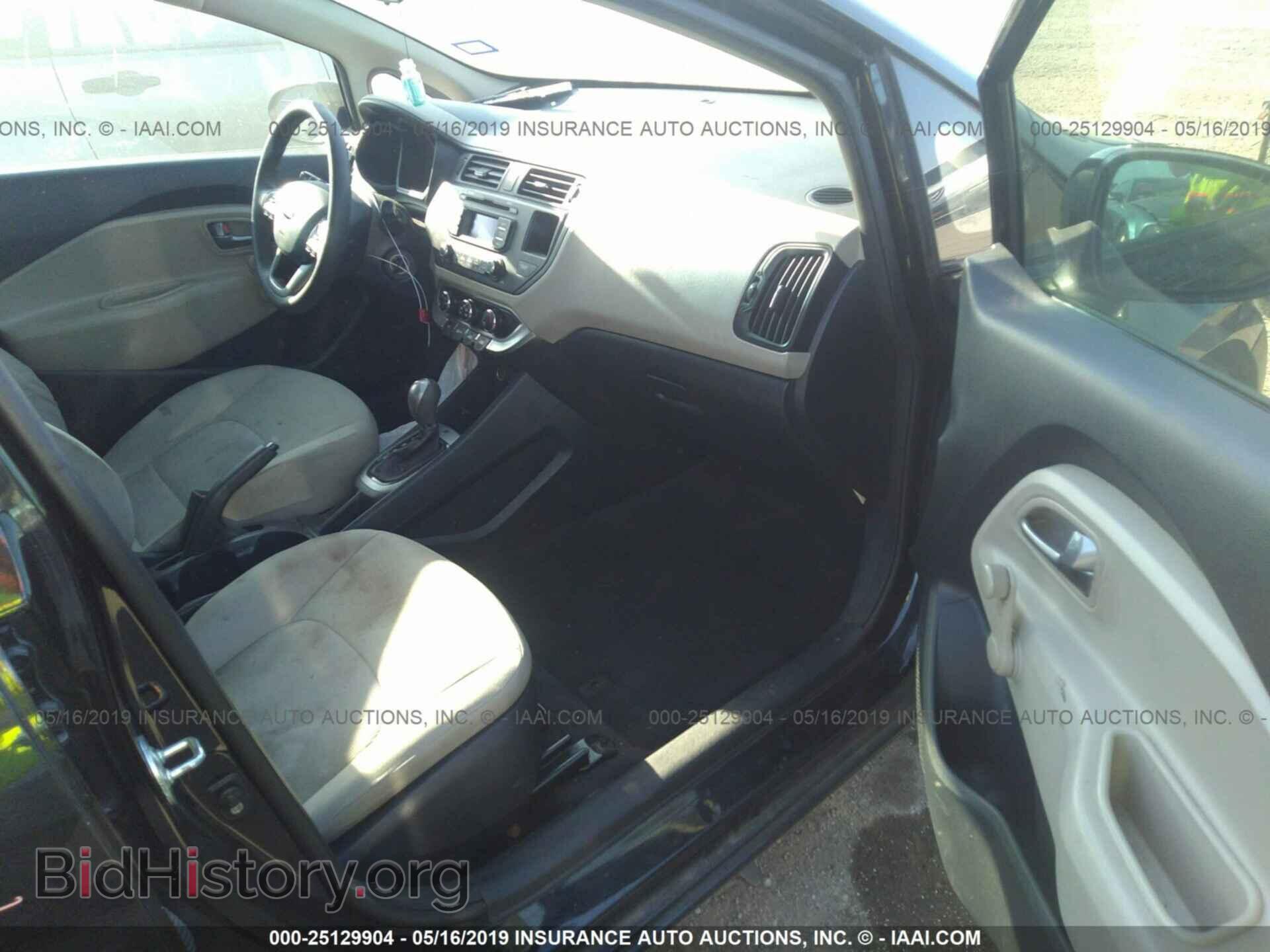 2013 KIA RIO - VIN: KNADM5A3XD6245335 - Фото 5