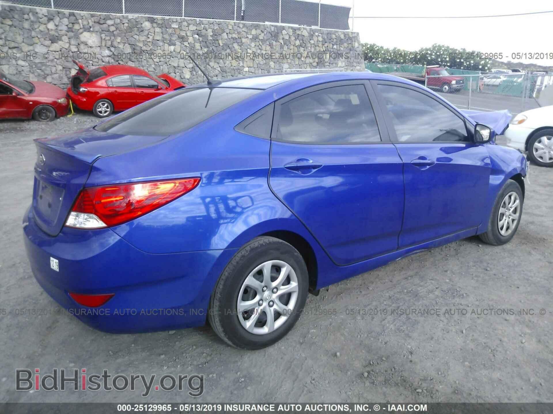 2014 HYUNDAI ACCENT - VIN: KMHCT4AE9EU622405 - Фото 4