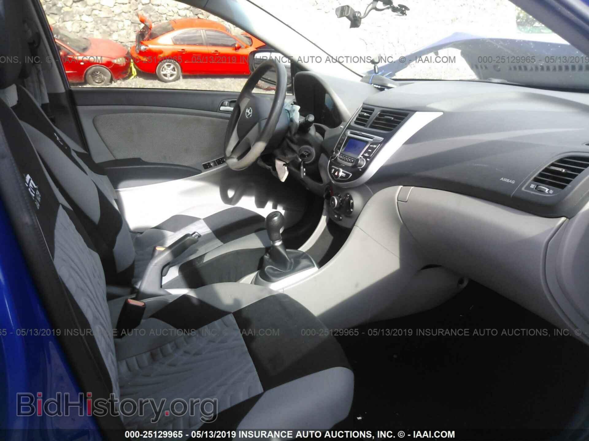 2014 HYUNDAI ACCENT - VIN: KMHCT4AE9EU622405 - Фото 5