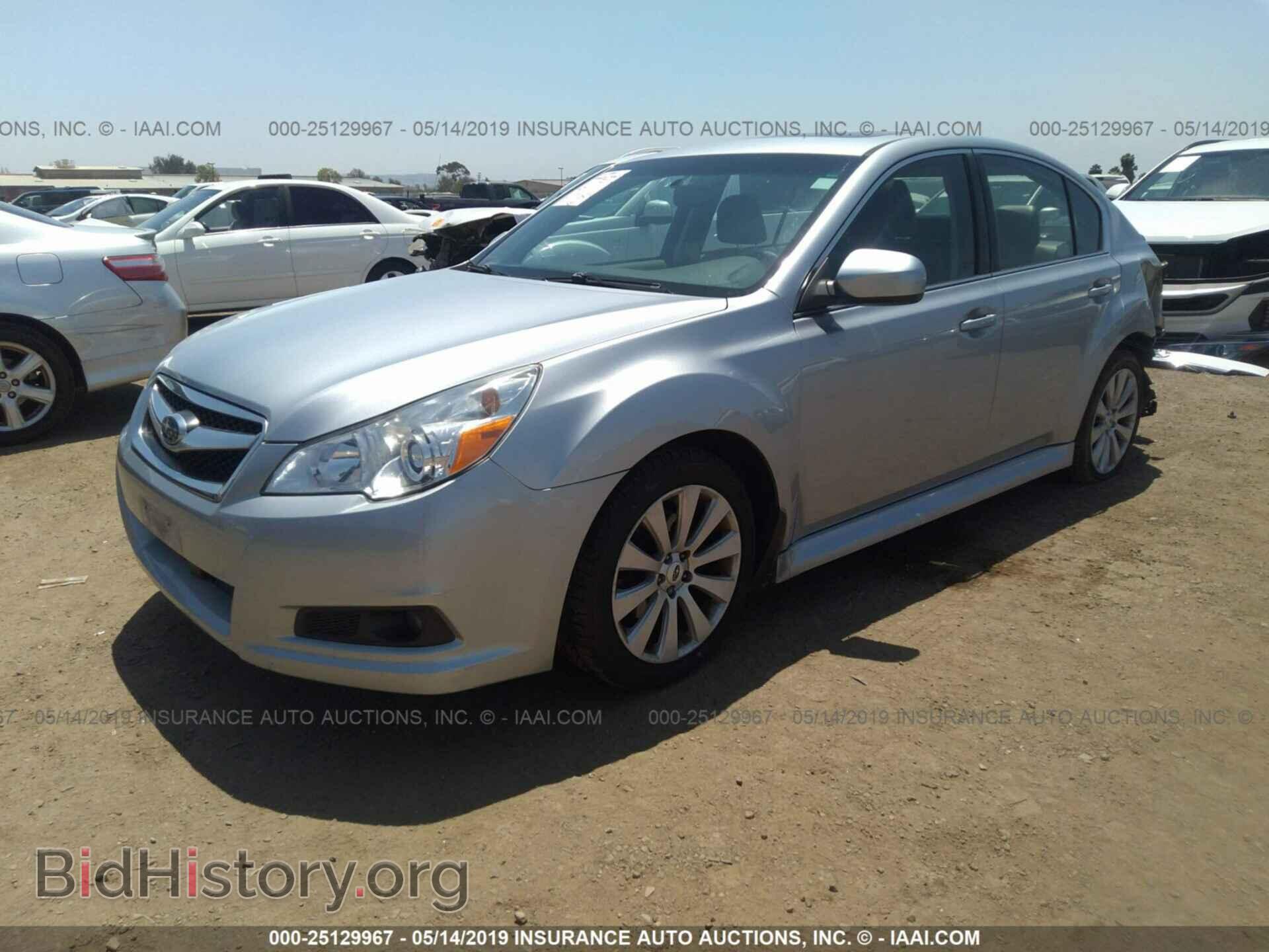 2012 SUBARU LEGACY - VIN: 4S3BMBL65C3017789 - Фото 2