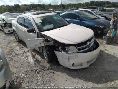 2011 Dodge AVENGER LUX, white — VIN 1B3BD2FG9BN514997, IAAI