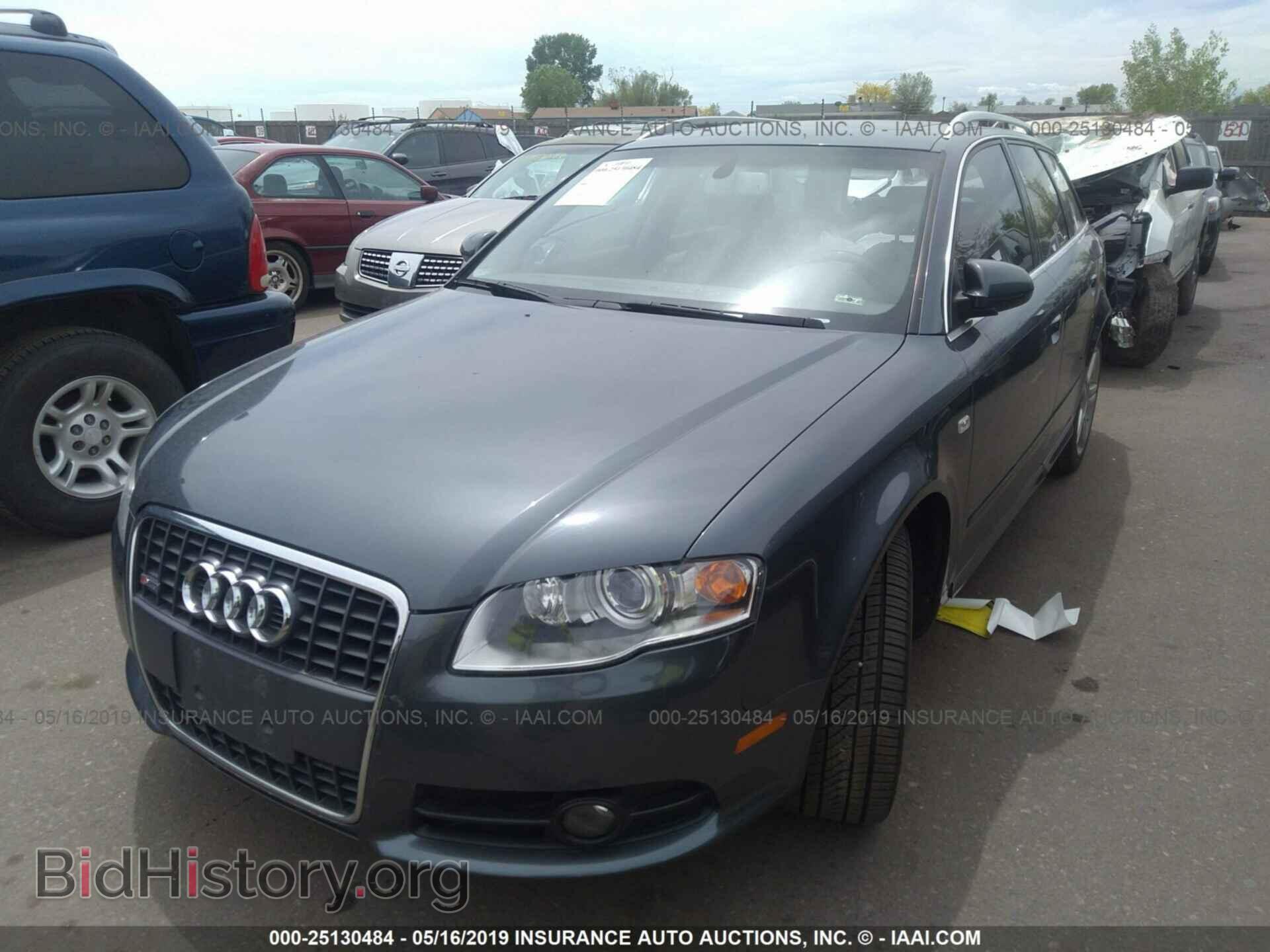 2008 AUDI A4 - VIN: WAUKF78E68A118203 - Фото 2