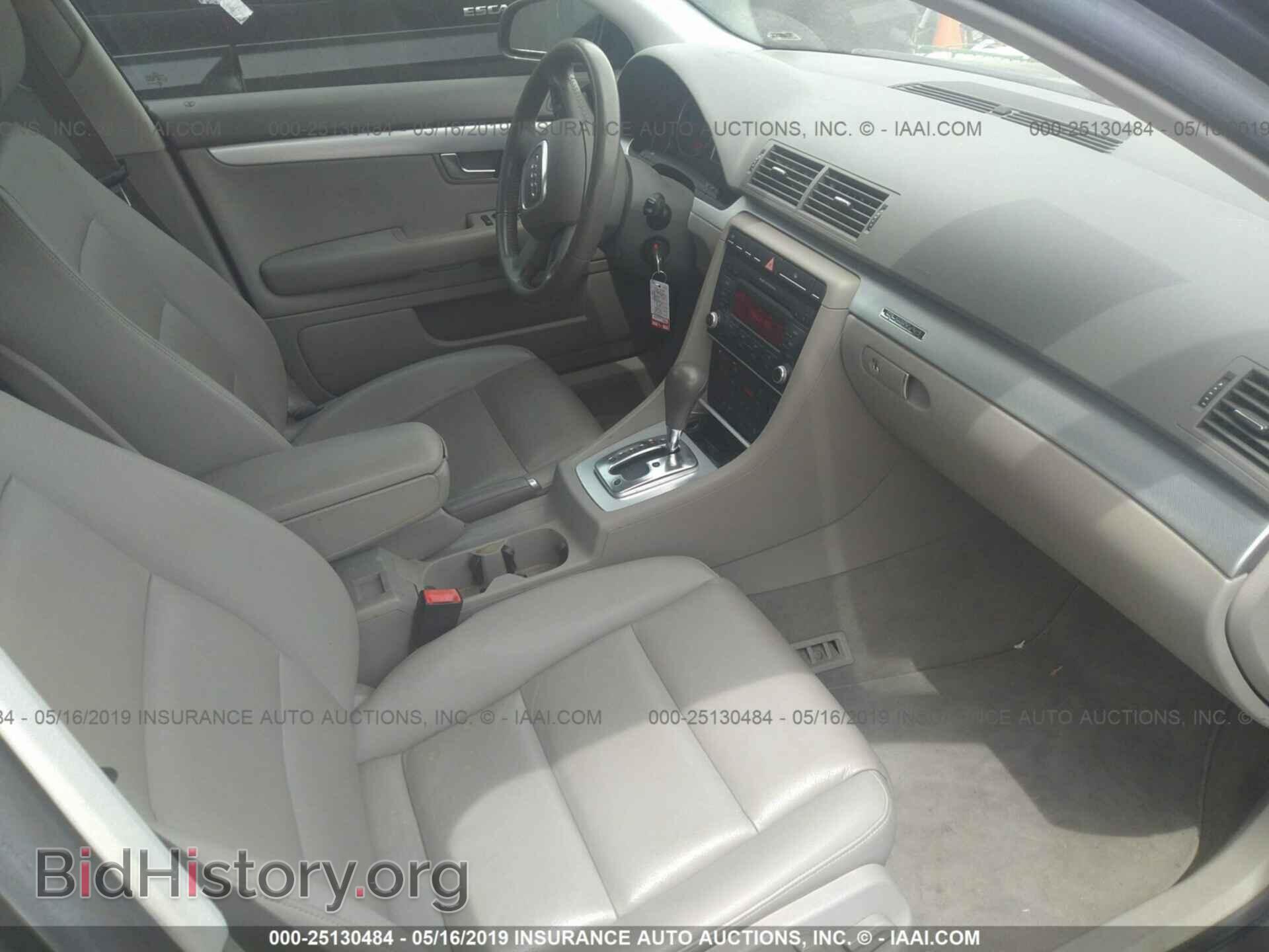 2008 AUDI A4 - VIN: WAUKF78E68A118203 - Фото 5