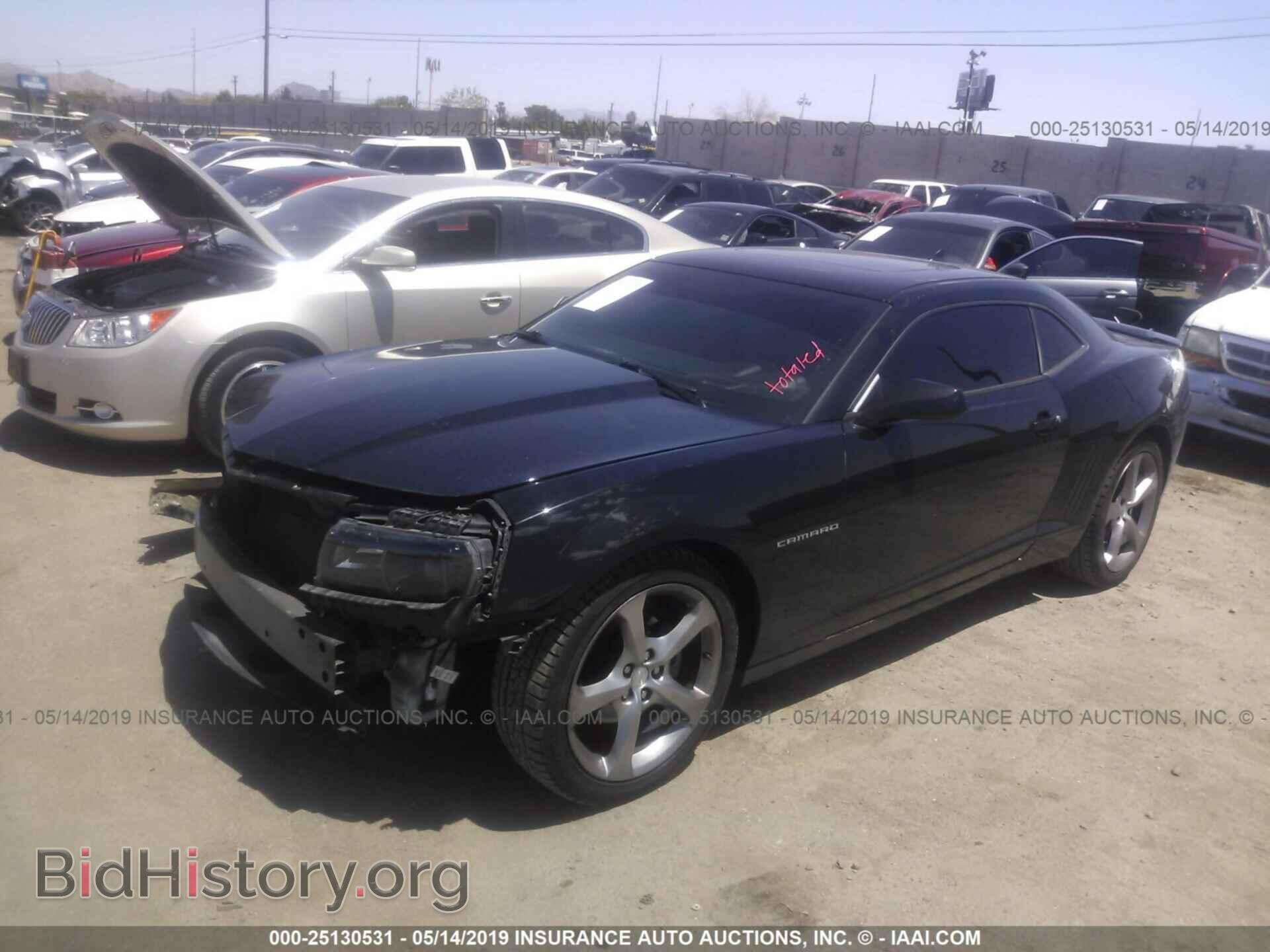 2014 CHEVROLET CAMARO - VIN: 2G1FC1E31E9234096 - Фото 2