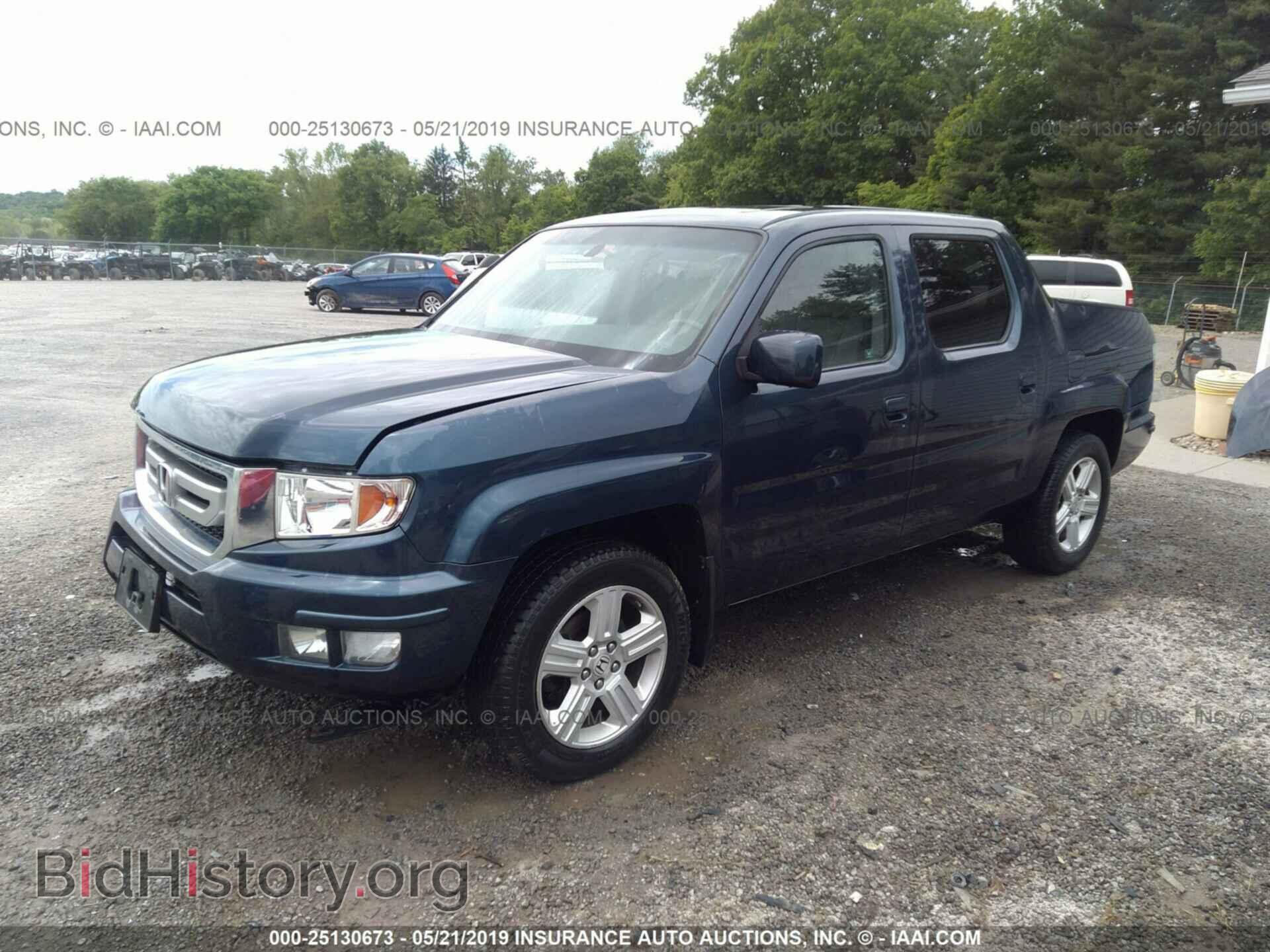 2011 HONDA RIDGELINE - VIN: 5FPYK1F51BB008786 - Фото 2