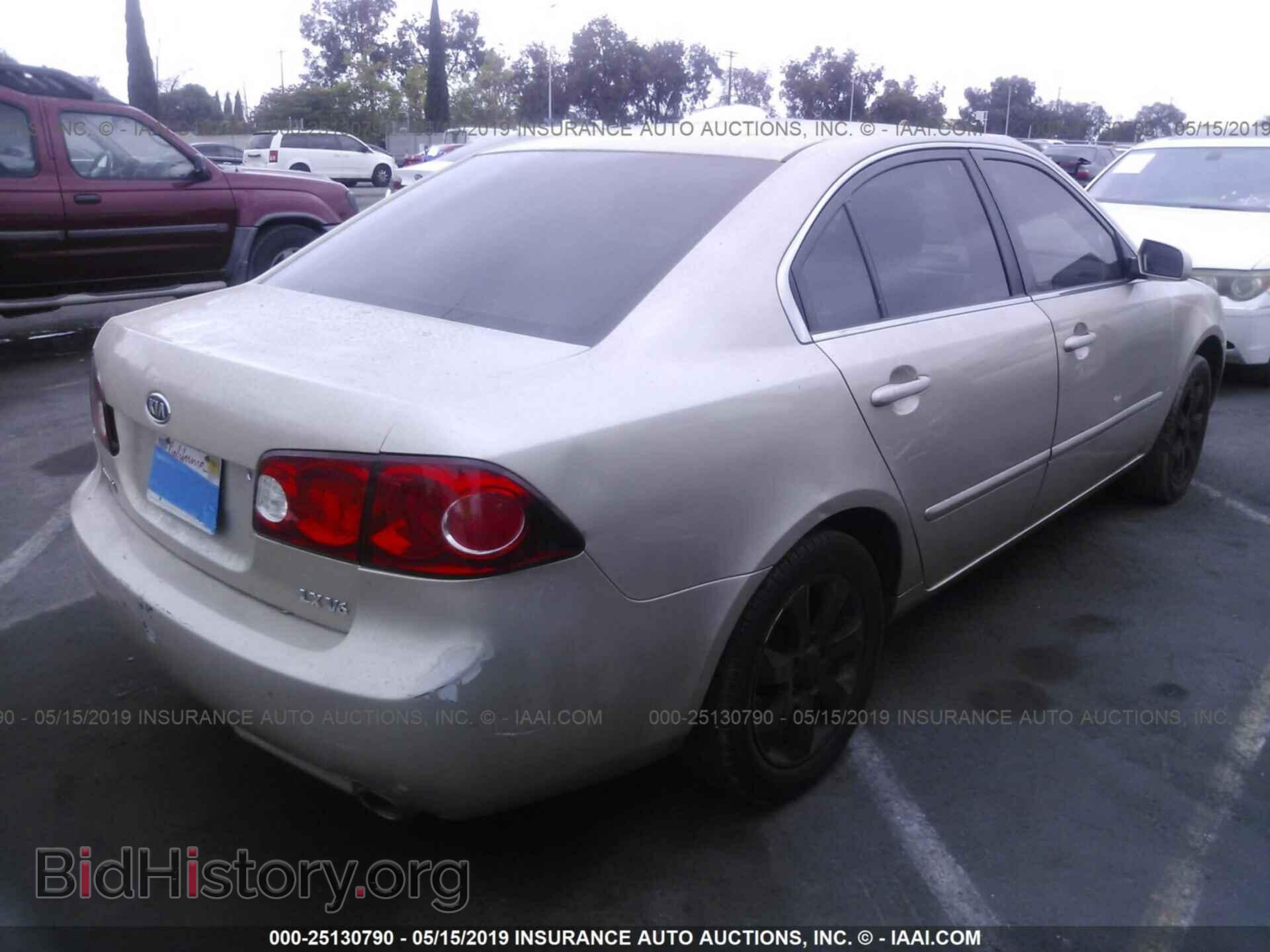 2006 KIA OPTIMA - VIN: KNAGE124365014165 - Фото 4