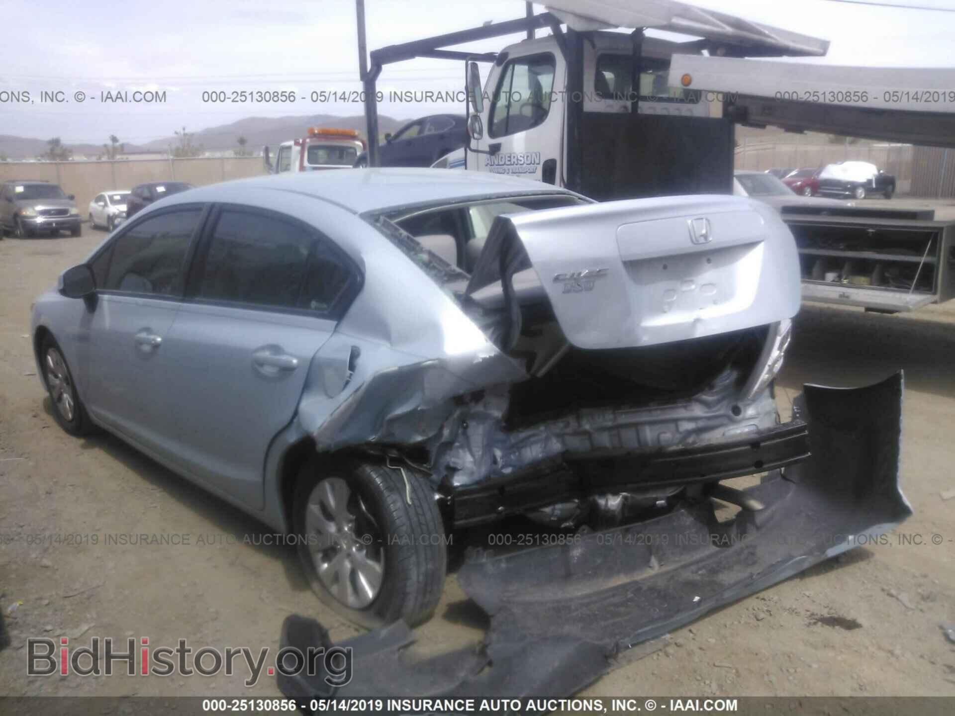2012 HONDA CIVIC - VIN: 2HGFB2F54CH587646 - Фото 3