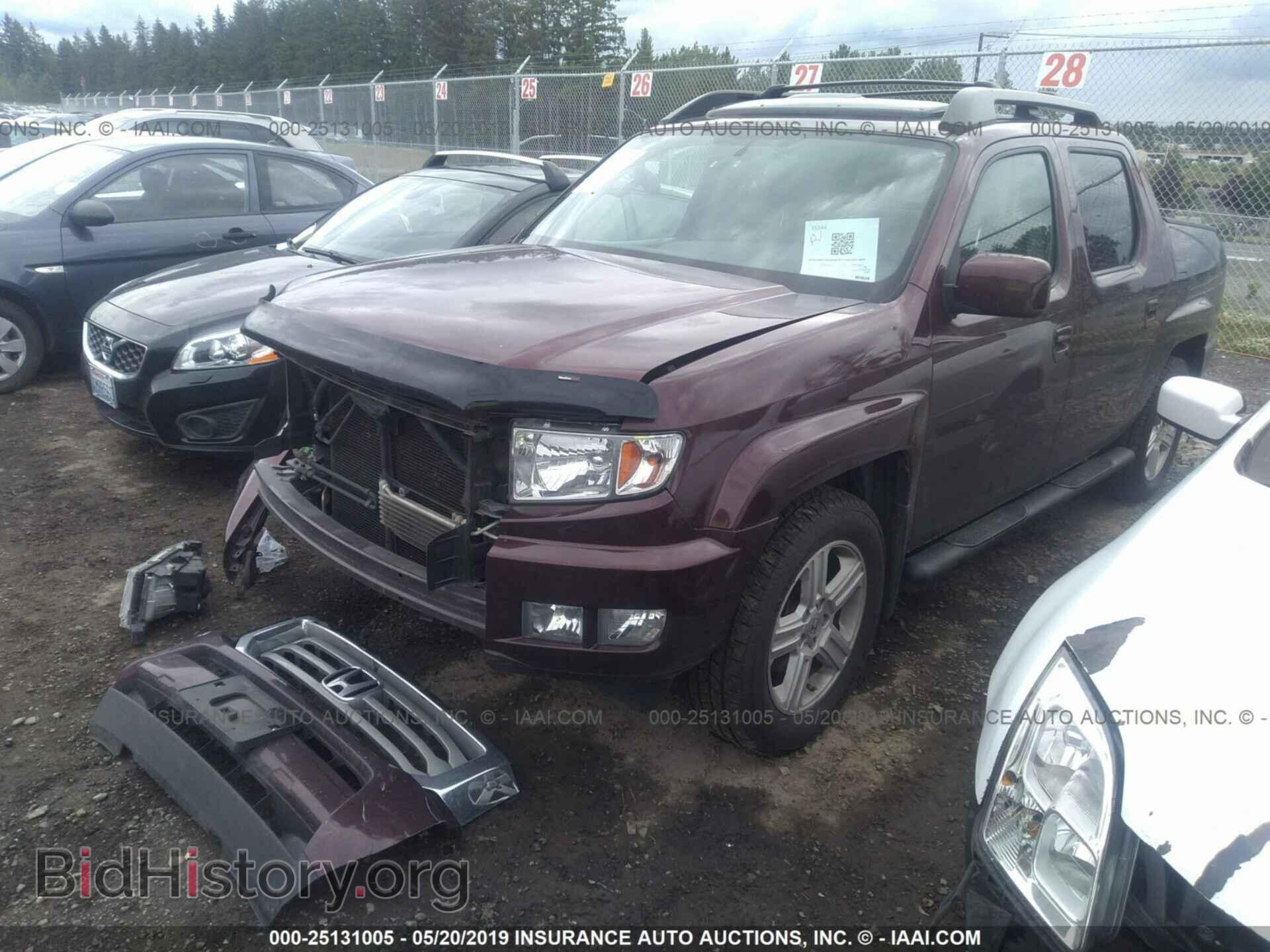 2014 HONDA RIDGELINE - VIN: 5FPYK1F56EB008075 - Фото 2