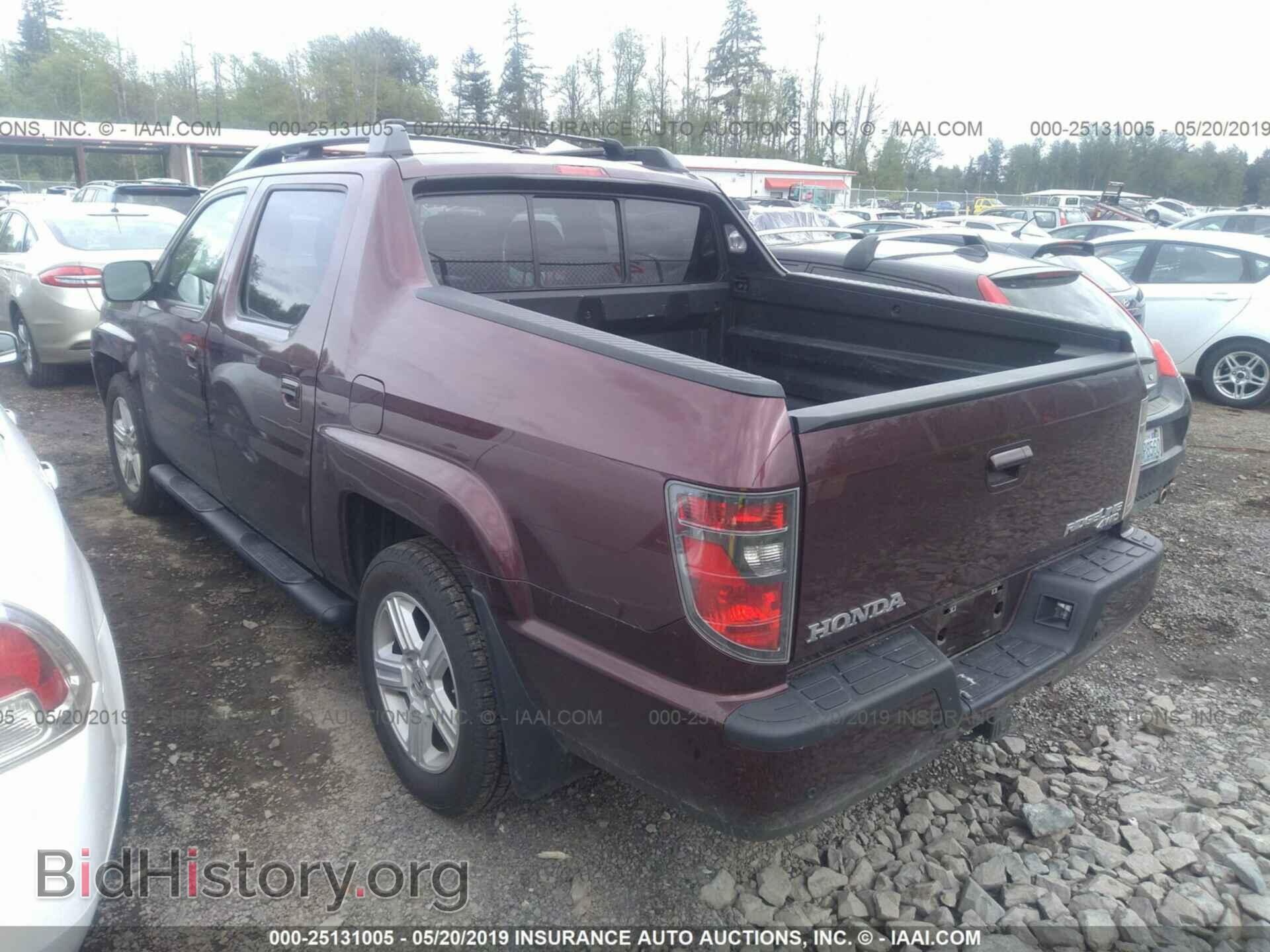 2014 HONDA RIDGELINE - VIN: 5FPYK1F56EB008075 - Фото 3
