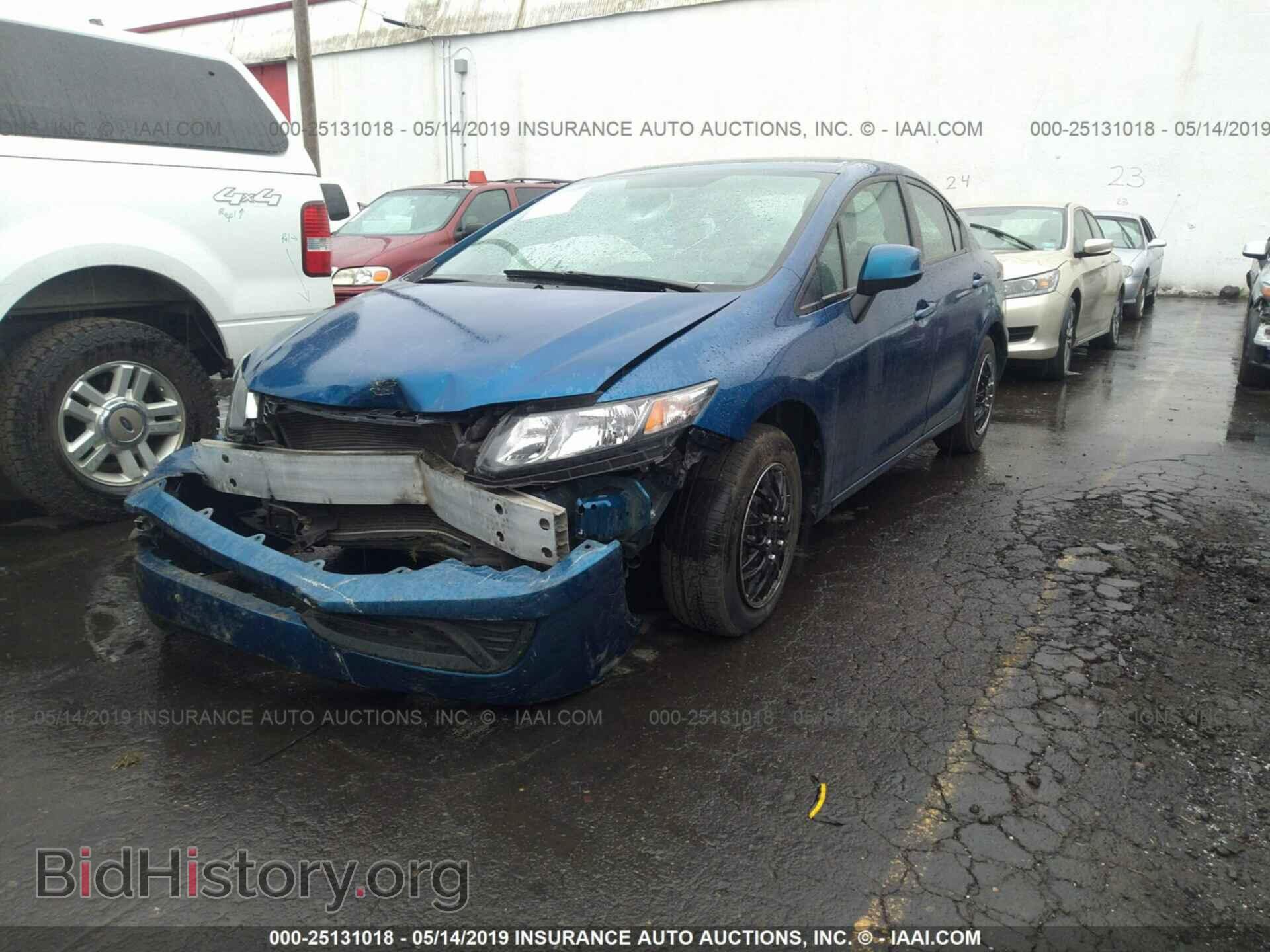 2013 HONDA CIVIC - VIN: 19XFB2F54DE251071 - Фото 2