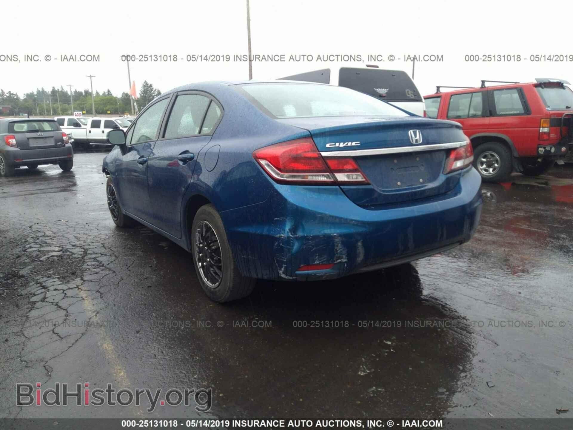 2013 HONDA CIVIC - VIN: 19XFB2F54DE251071 - Фото 3