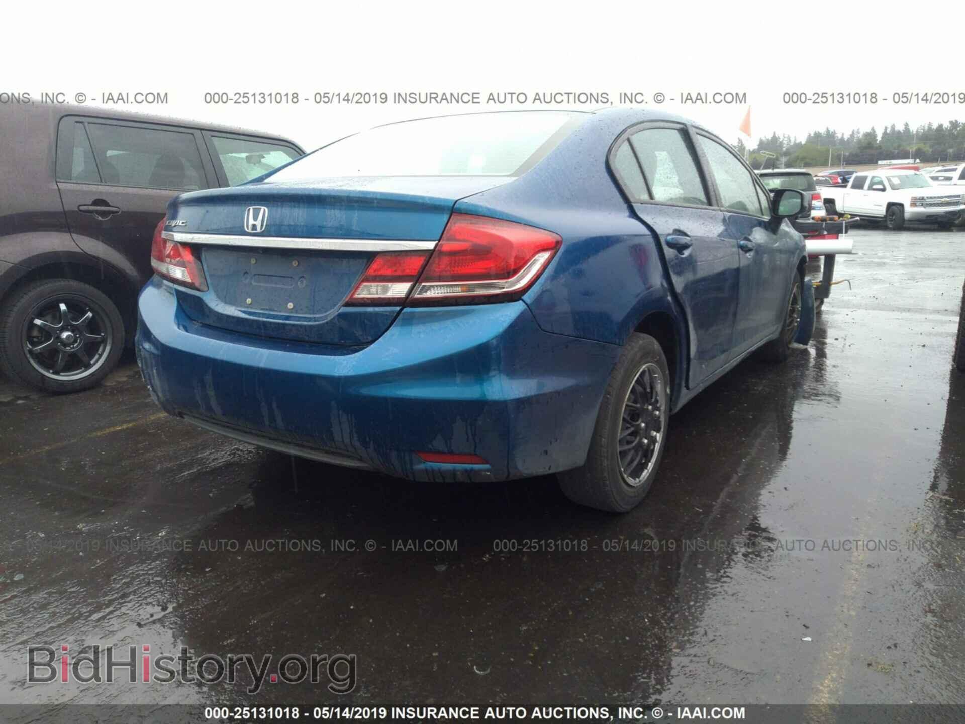 2013 HONDA CIVIC - VIN: 19XFB2F54DE251071 - Фото 4