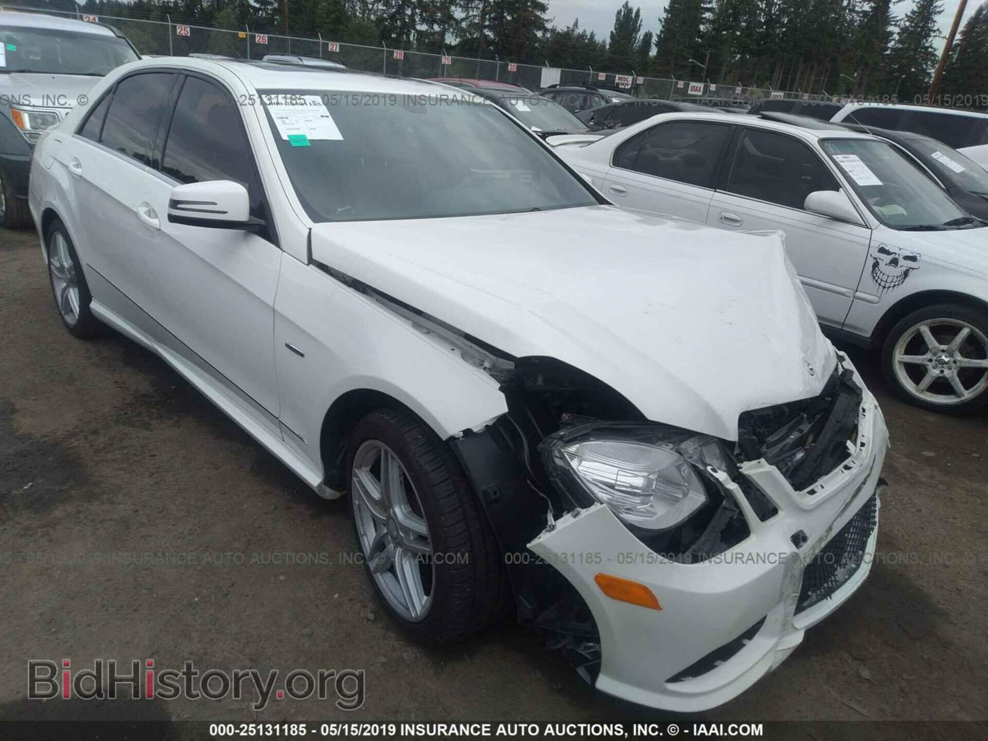 Photo WDDHF5KB9CA591057 - MERCEDES-BENZ E 2012