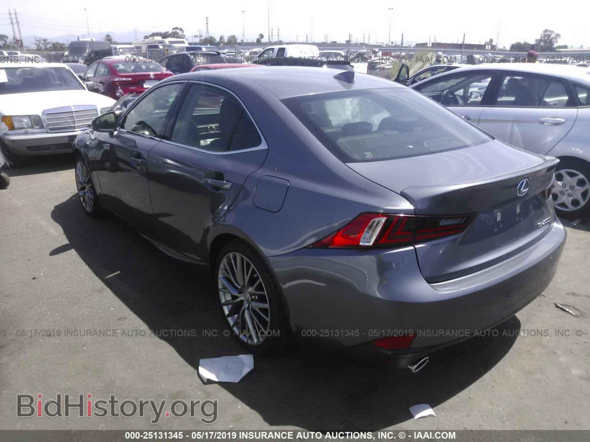 2016 LEXUS IS - VIN: JTHBA1D26G5002290 - Фото 3