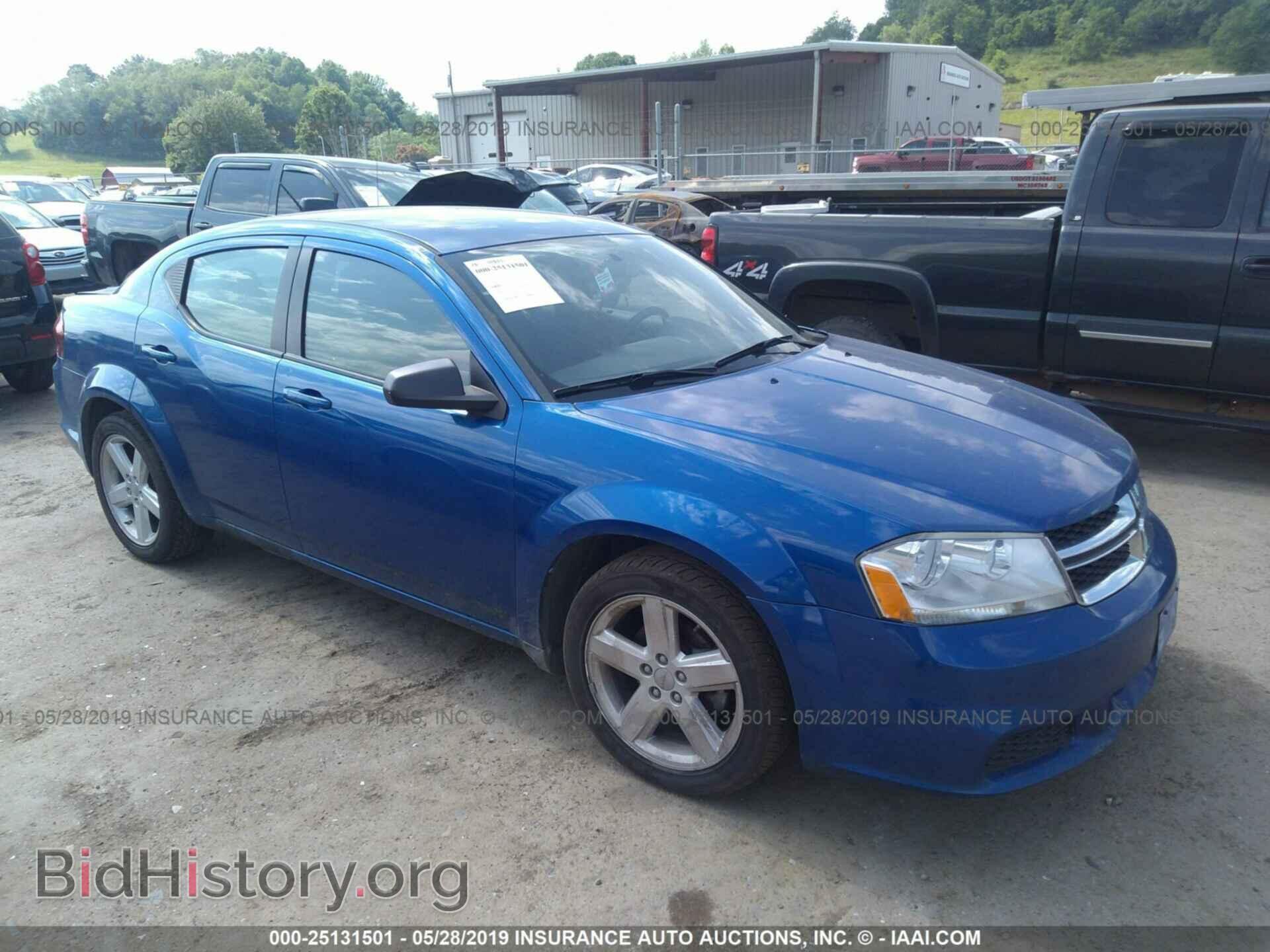 Фотография 1C3CDZAB4DN664725 - DODGE AVENGER 2013