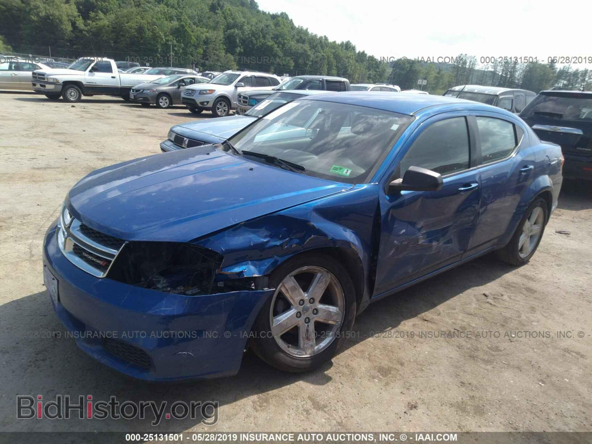 2013 DODGE AVENGER - VIN: 1C3CDZAB4DN664725 - Фото 2