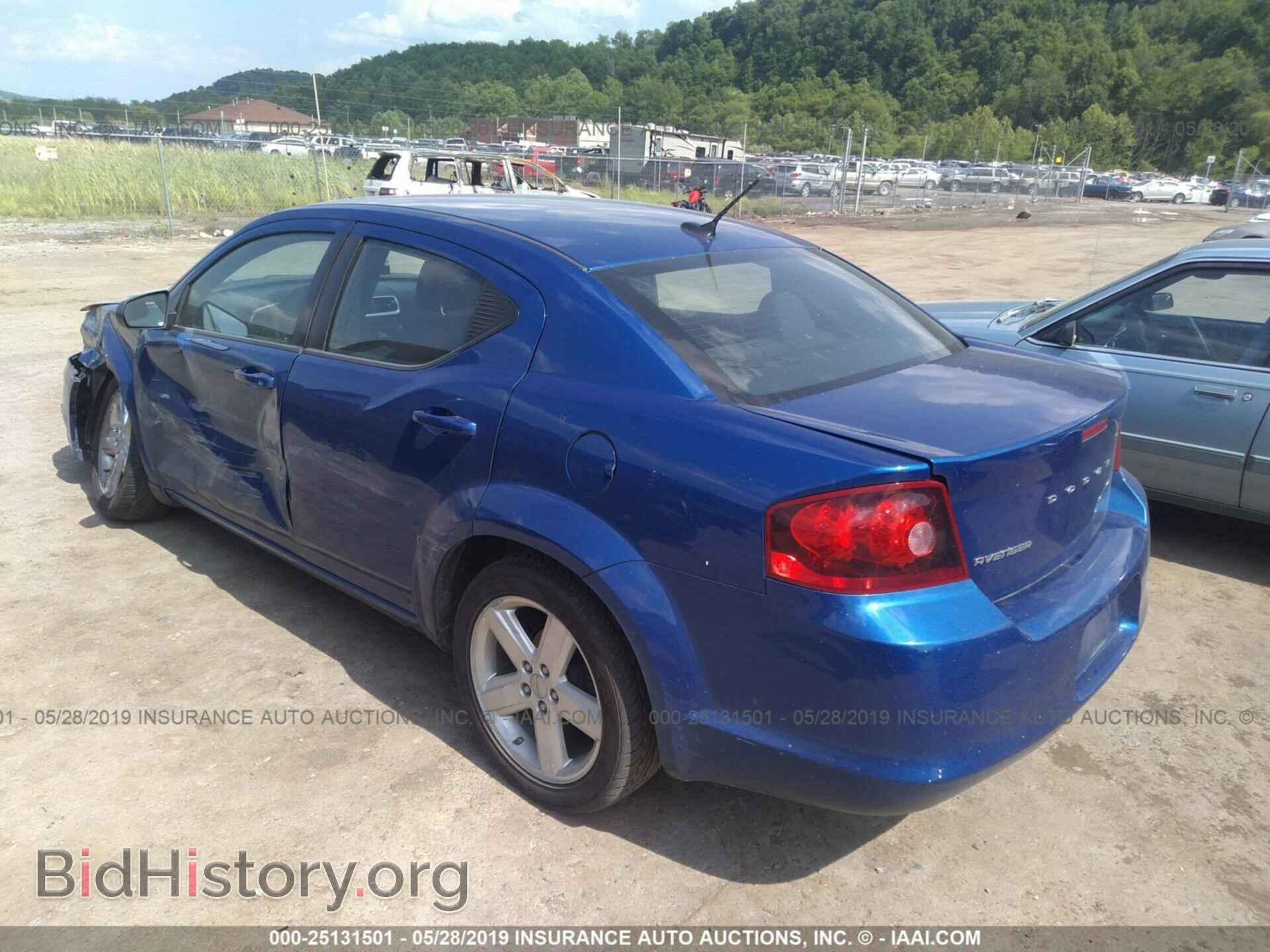 2013 DODGE AVENGER - VIN: 1C3CDZAB4DN664725 - Фото 3