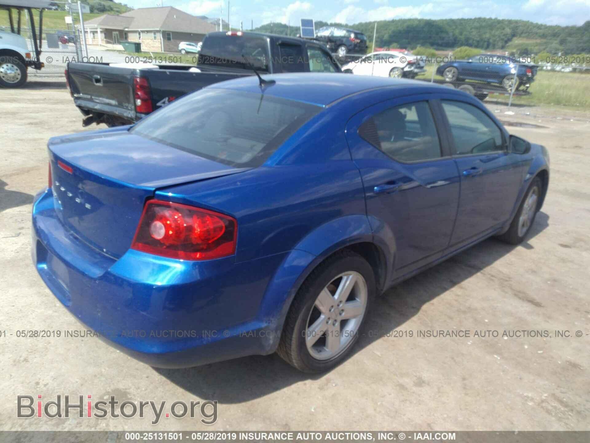 2013 DODGE AVENGER - VIN: 1C3CDZAB4DN664725 - Фото 4