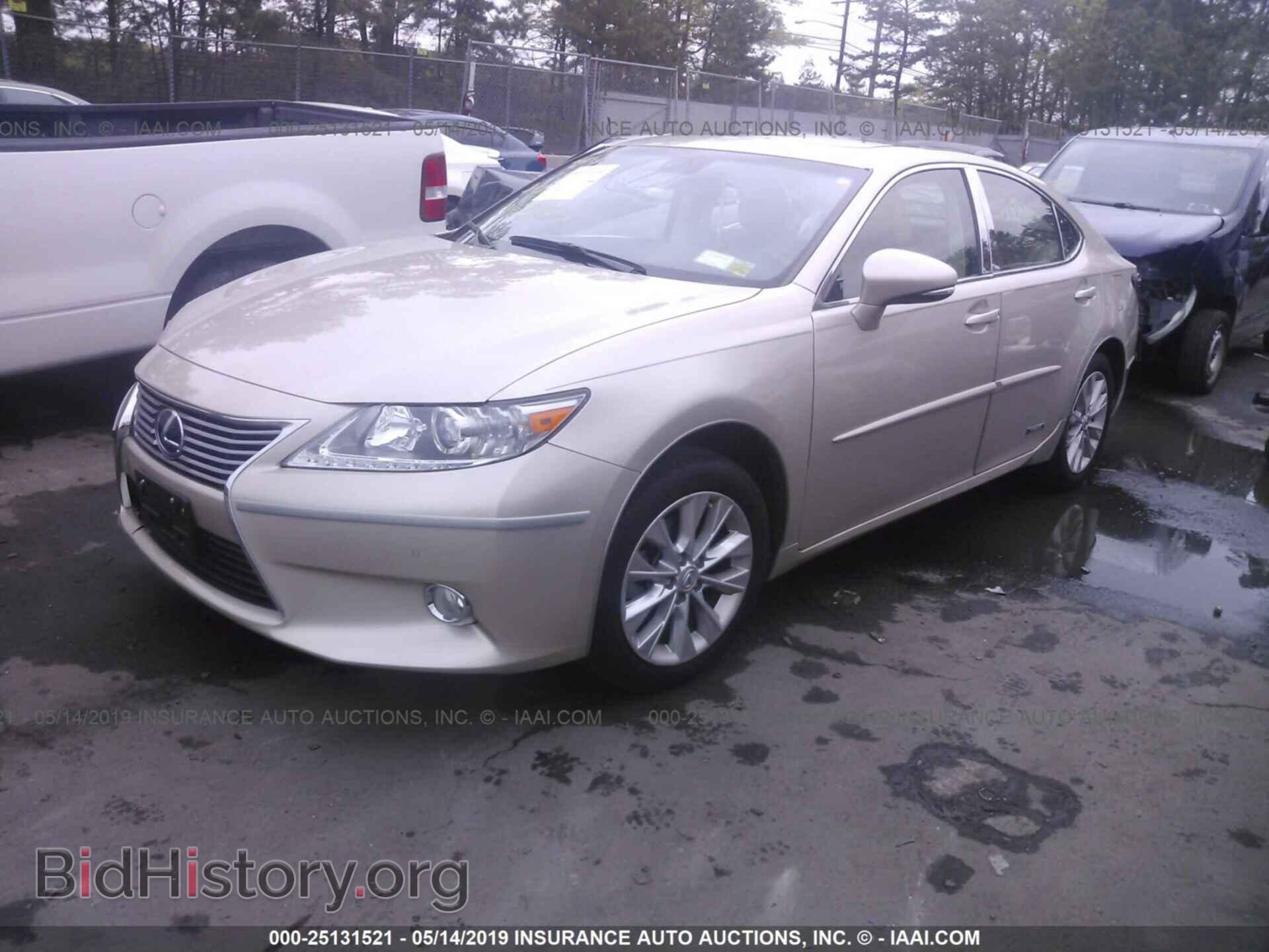 2013 LEXUS ES - VIN: JTHBW1GG2D2010490 - Фото 2