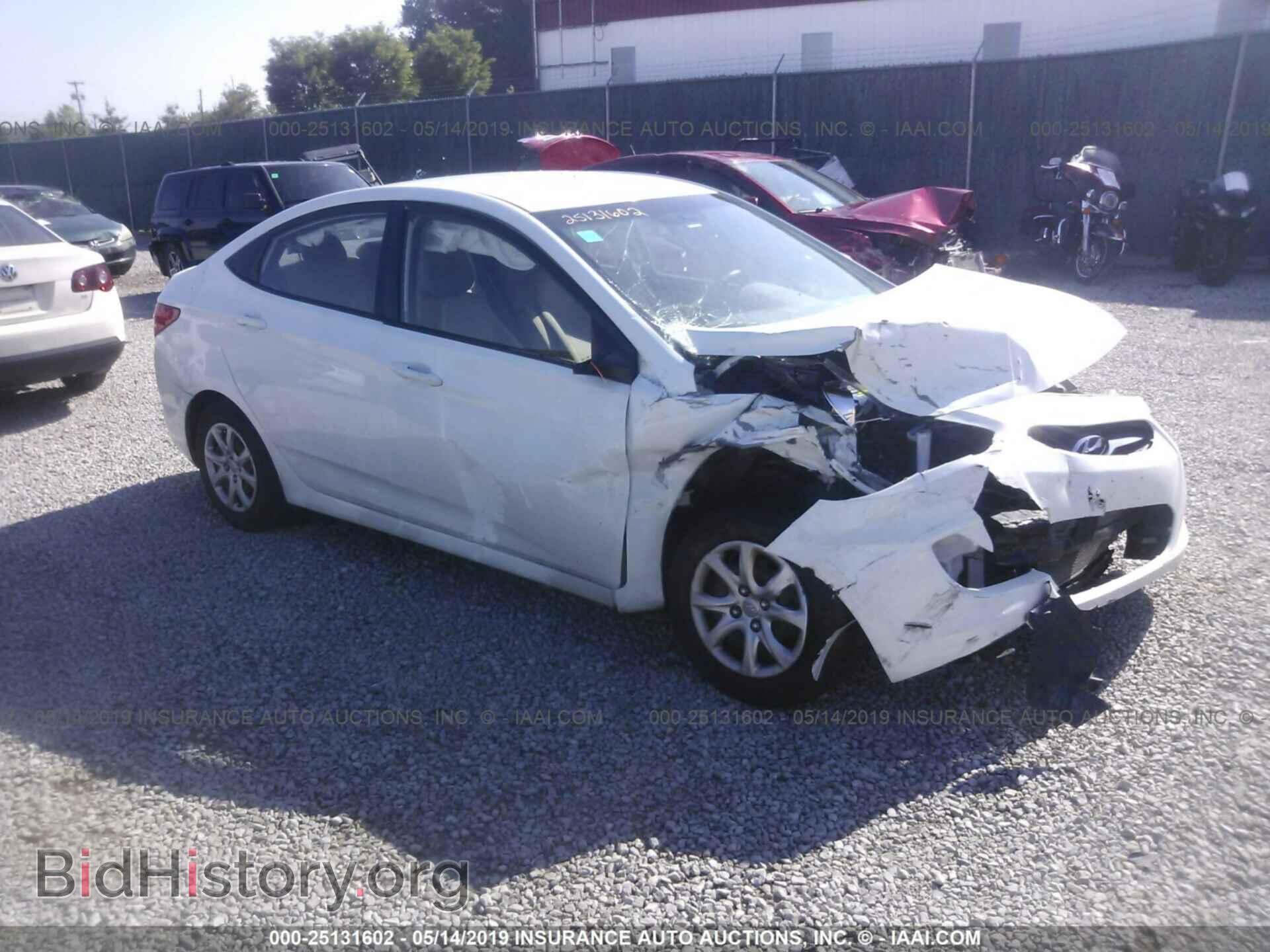 Фотография KMHCT4AE7DU441401 - HYUNDAI ACCENT 2013
